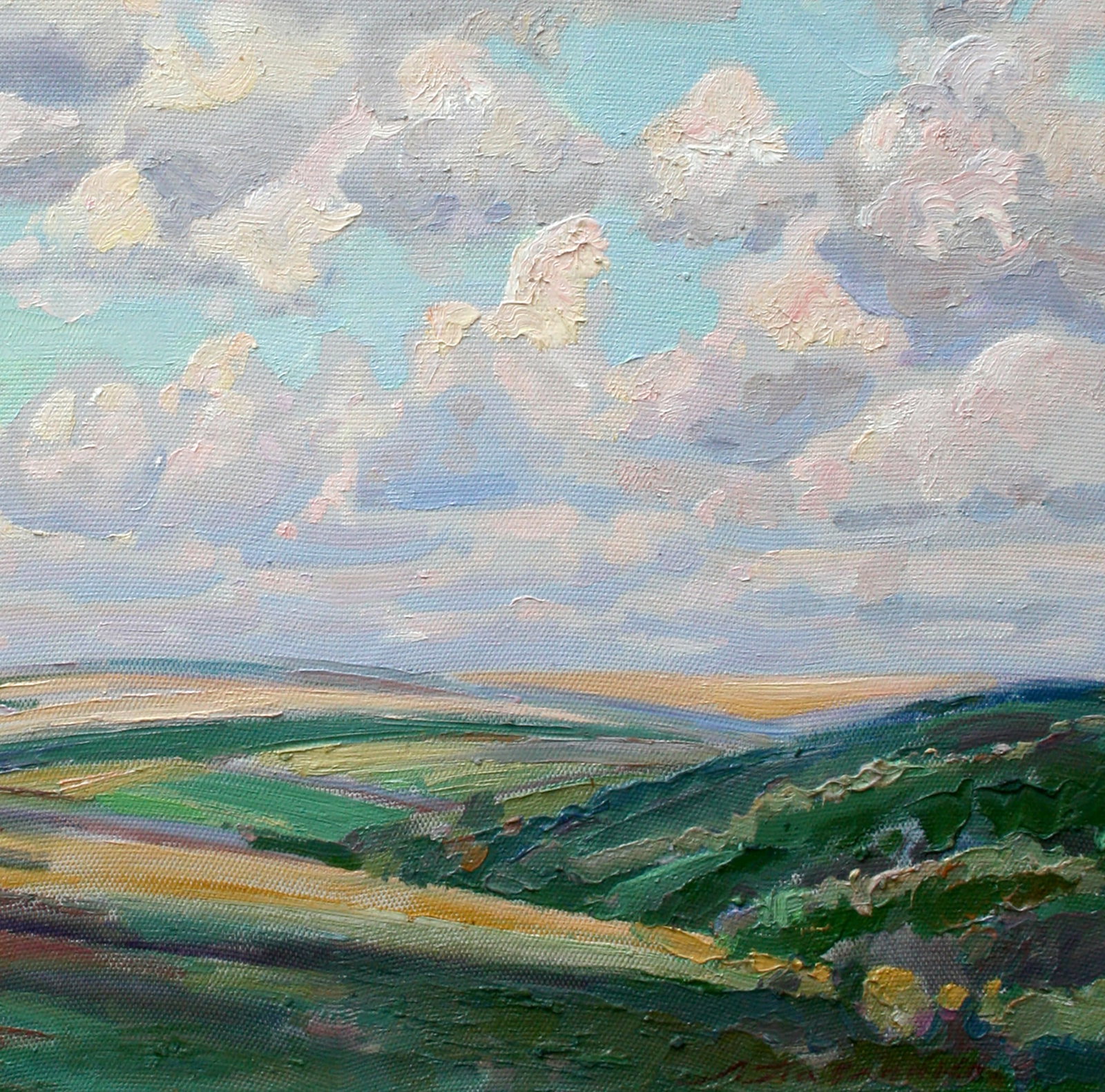 Oil painting In the fields Leonid Pavlenko - 5
