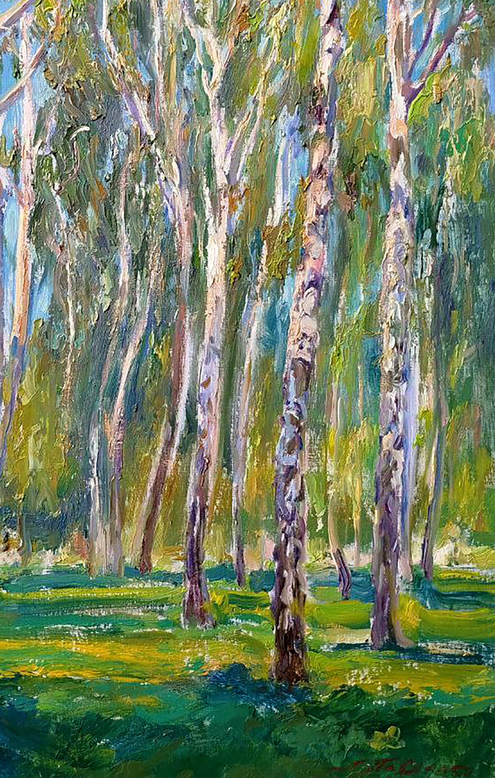 Oil painting Sunny morning Leonid Pavlenko - 5