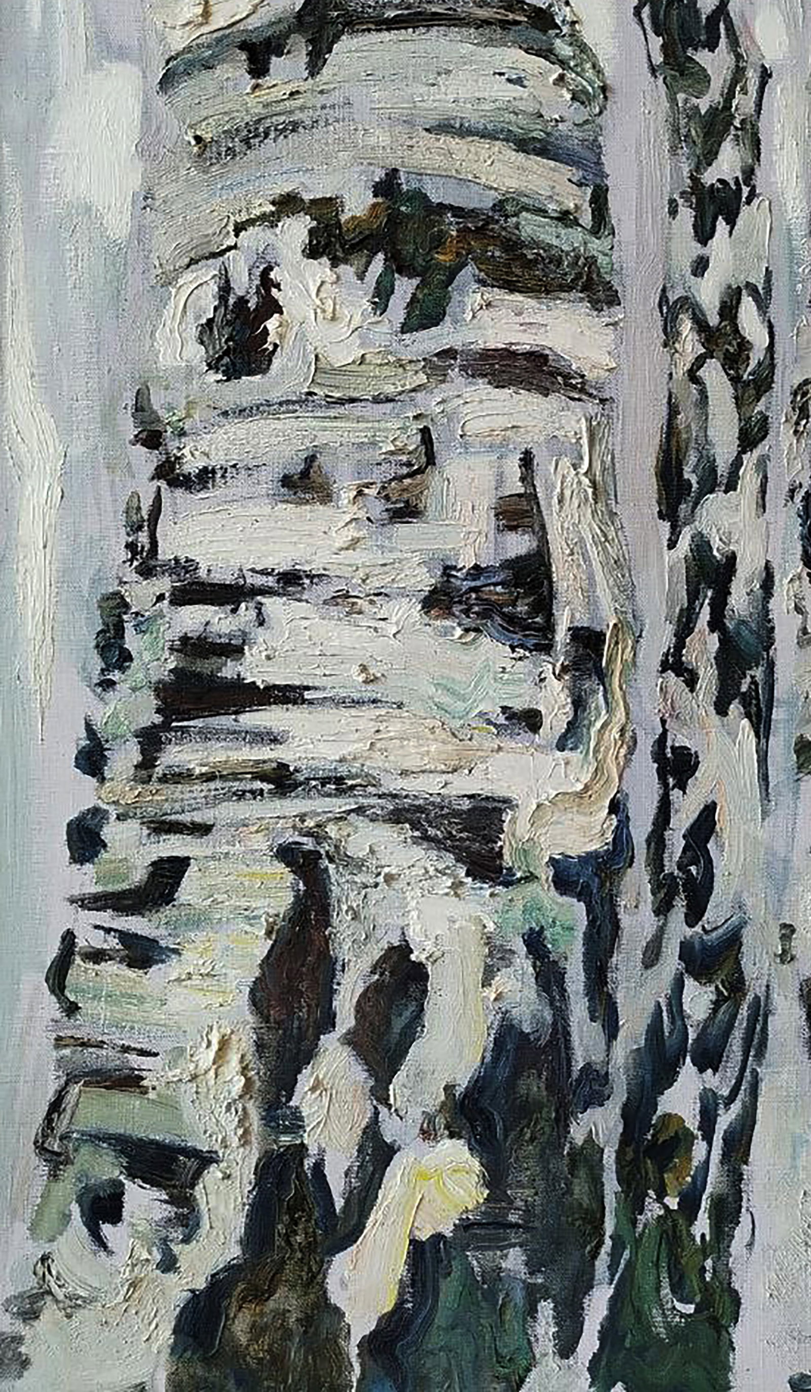 Oil painting White birches Leonid Pavlenko - 4
