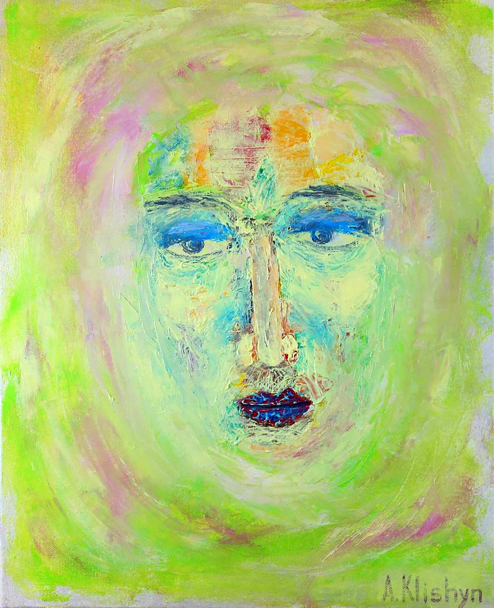 Oil painting Spring Andriy Klishyn: 21KLISH Painter: Andriy Klishyn Size: 50x40 cm/19.68x15.74 inches Components: oil, canvas Original painting CONDITION: excellent ARTIST: Born on February 27, 1958 in the city of Kirovabad, Republic of