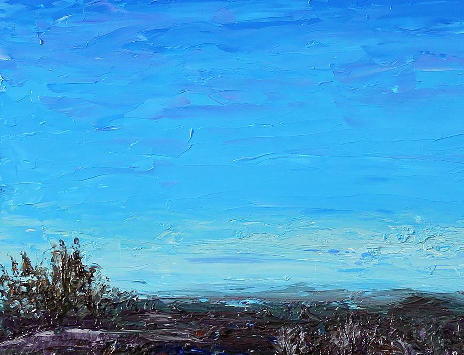 Oil painting Landscape history Andriy Klishyn - 2