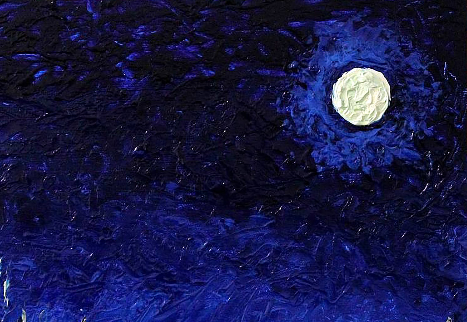 Oil painting Lunar landscape Andriy Klishyn - 3