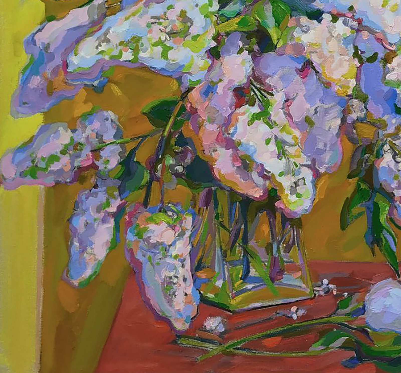 Oil painting A bouquet of lilacs Leonid Pavlenko - 3