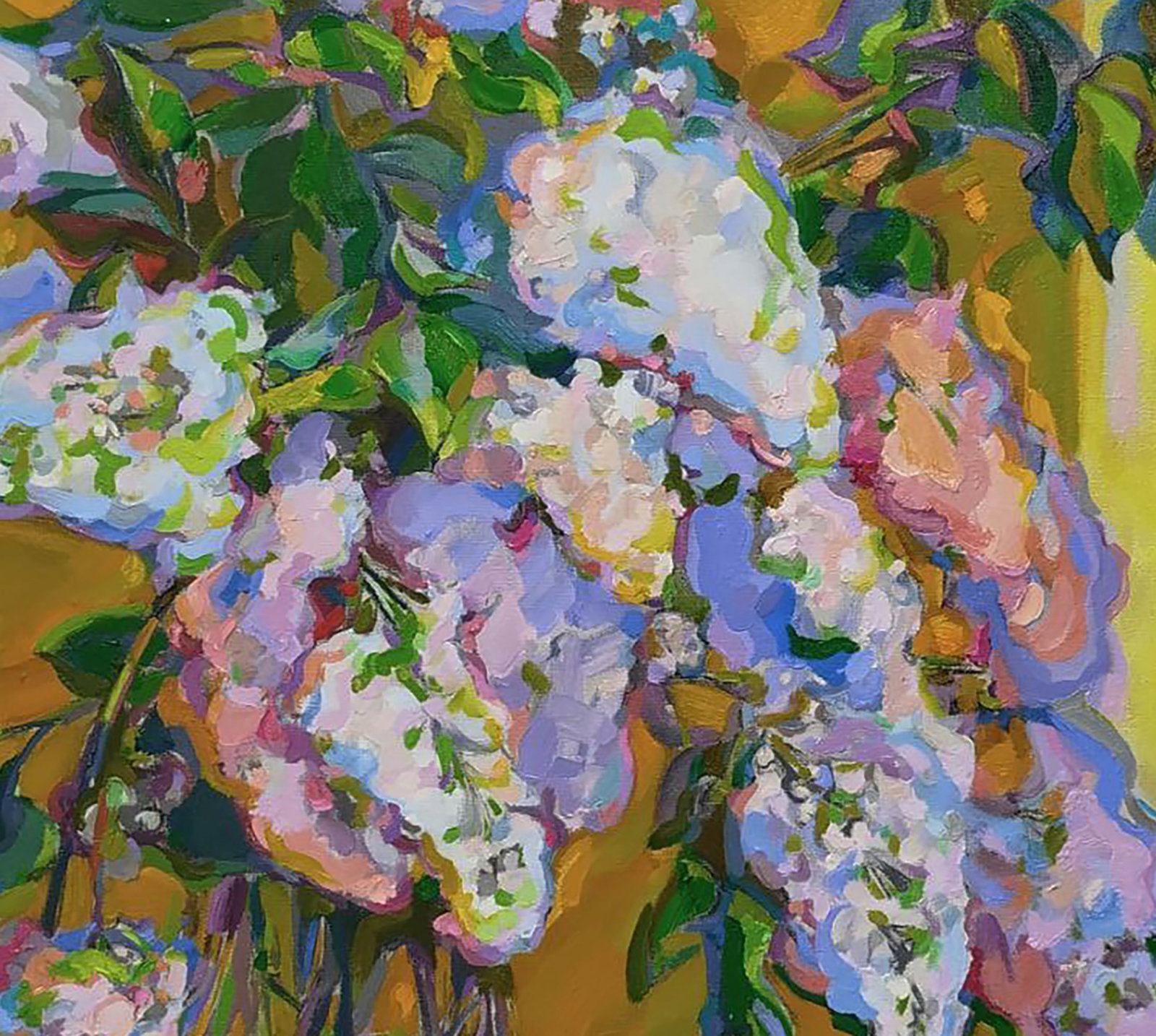 Oil painting A bouquet of lilacs Leonid Pavlenko - 6