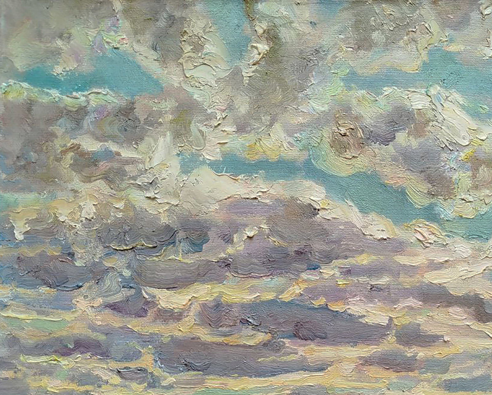 Oil painting On a July day Leonid Pavlenko - 4