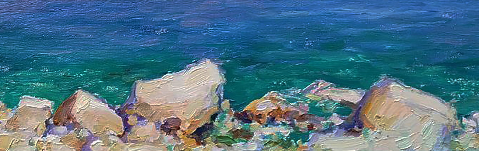 Oil painting South coast of the sea Leonid Pavlenko - 2