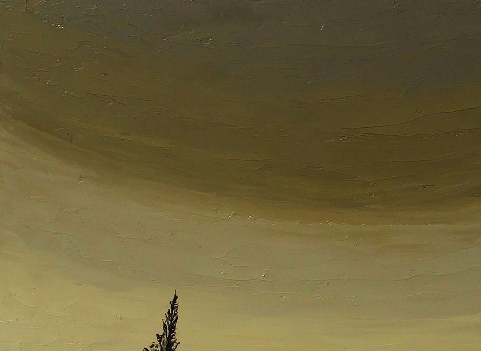Oil painting Cloudy landscape Andriy Klishyn - 2