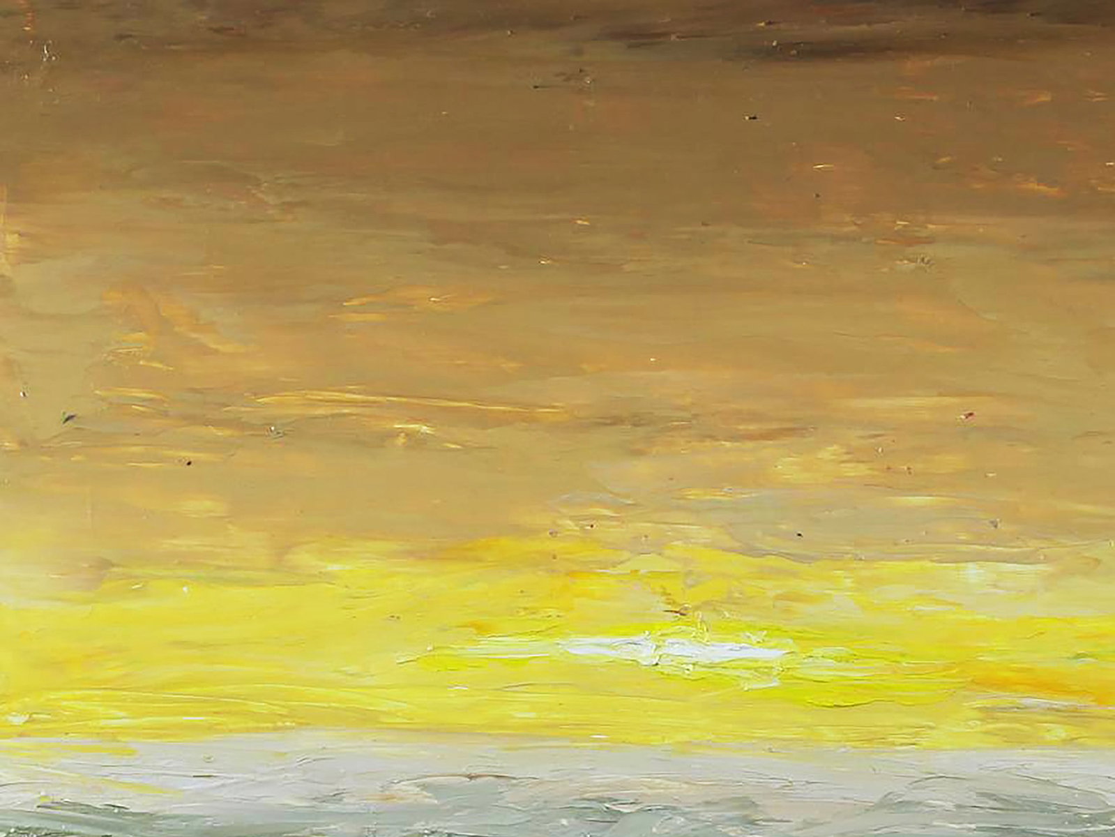 Oil painting Beige landscape Andriy Klishyn - 2