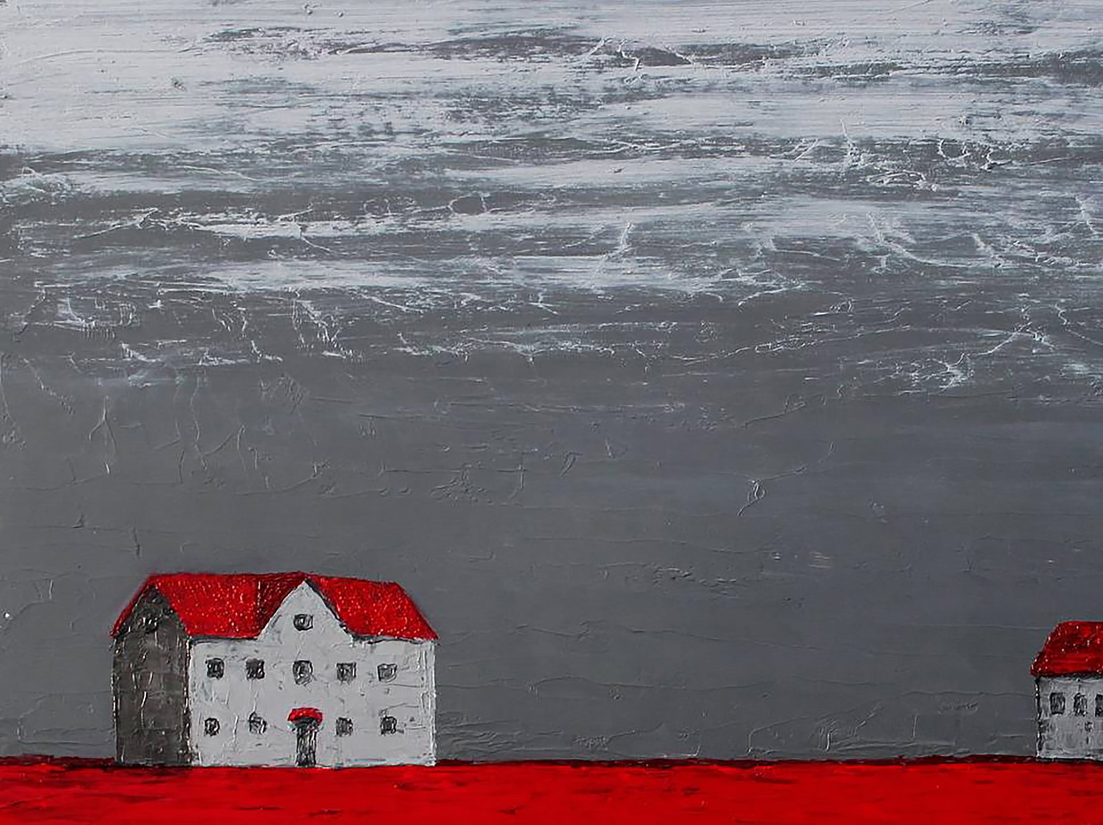 Oil painting Boarding house Andriy Klishyn - 2