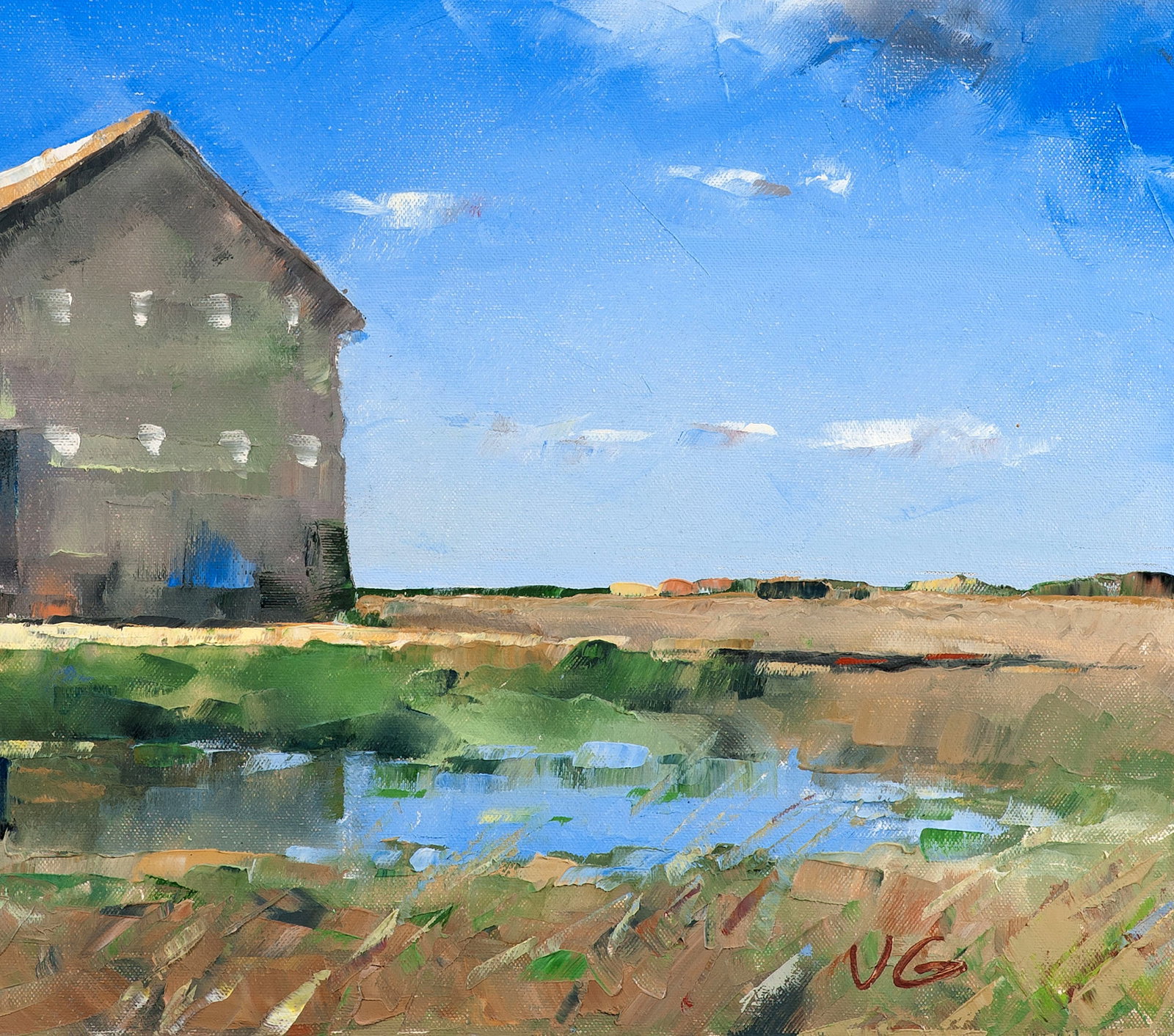 Oil painting Heavenly mood Volodymyr Gluhomanyuk - 7