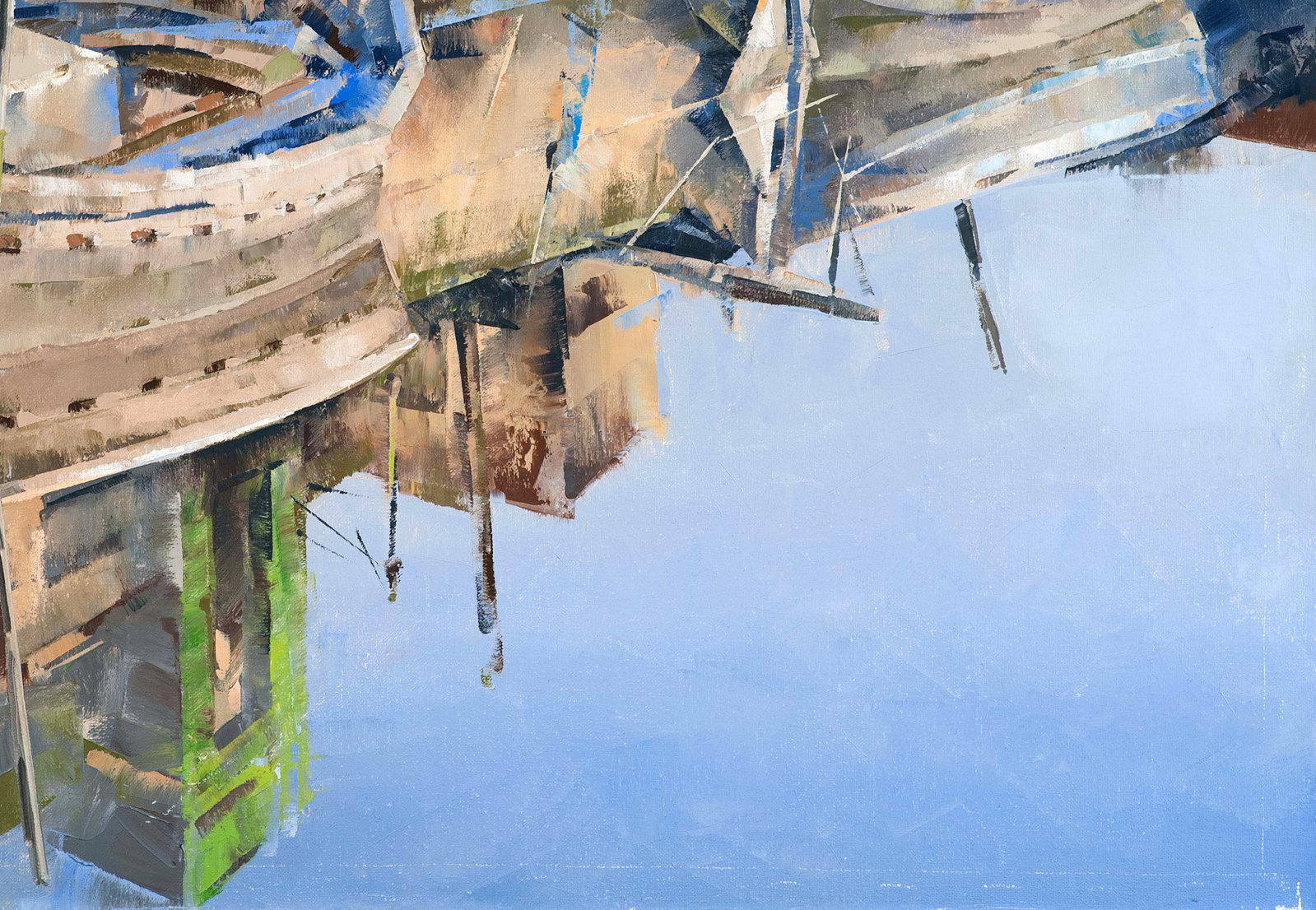 Oil painting Pier Volodymyr Gluhomanyuk - 7