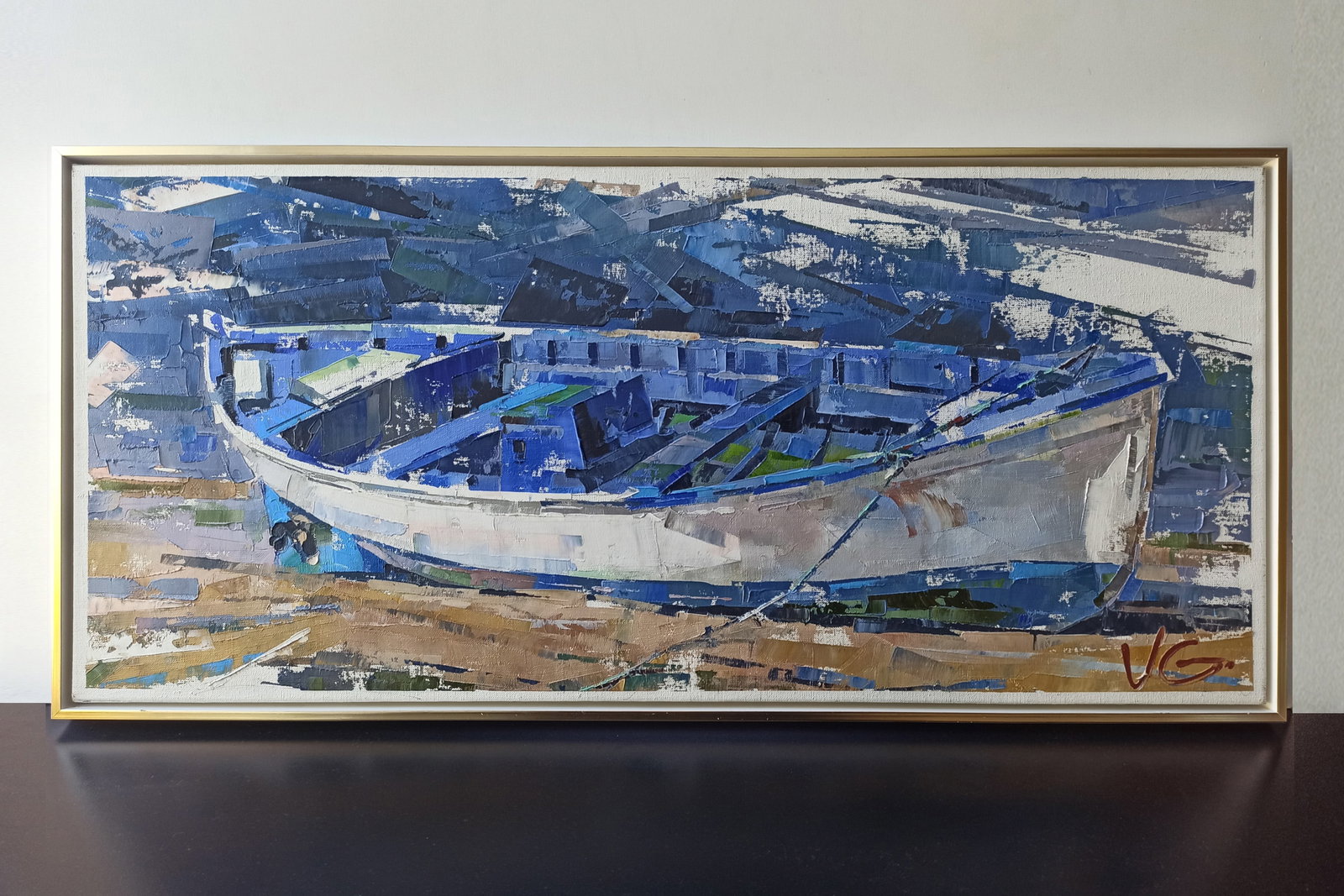 Oil painting Expectation Volodymyr Gluhomanyuk - 2