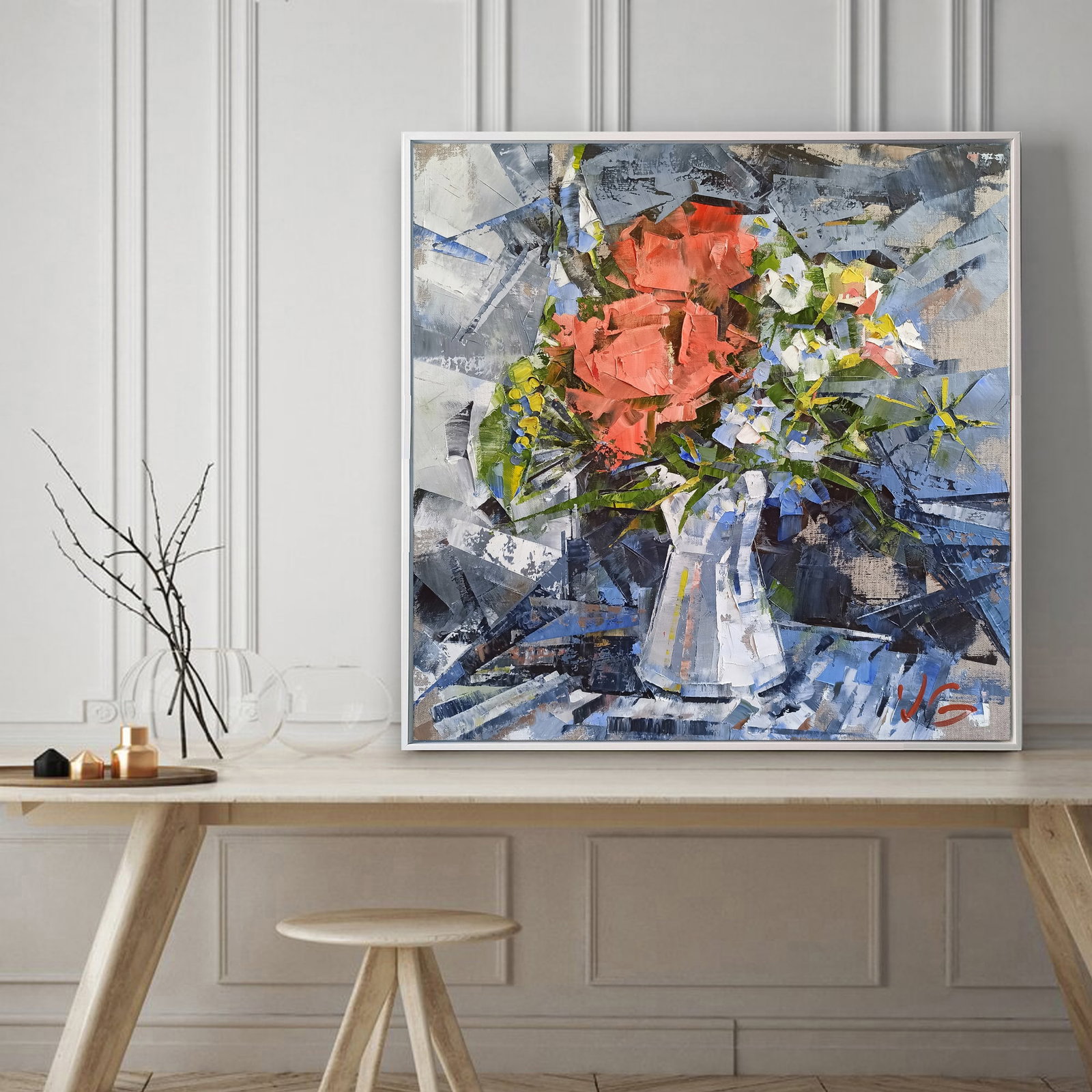 Oil painting Kaleidoscope of bloom Volodymyr Gluhomanyuk - 3