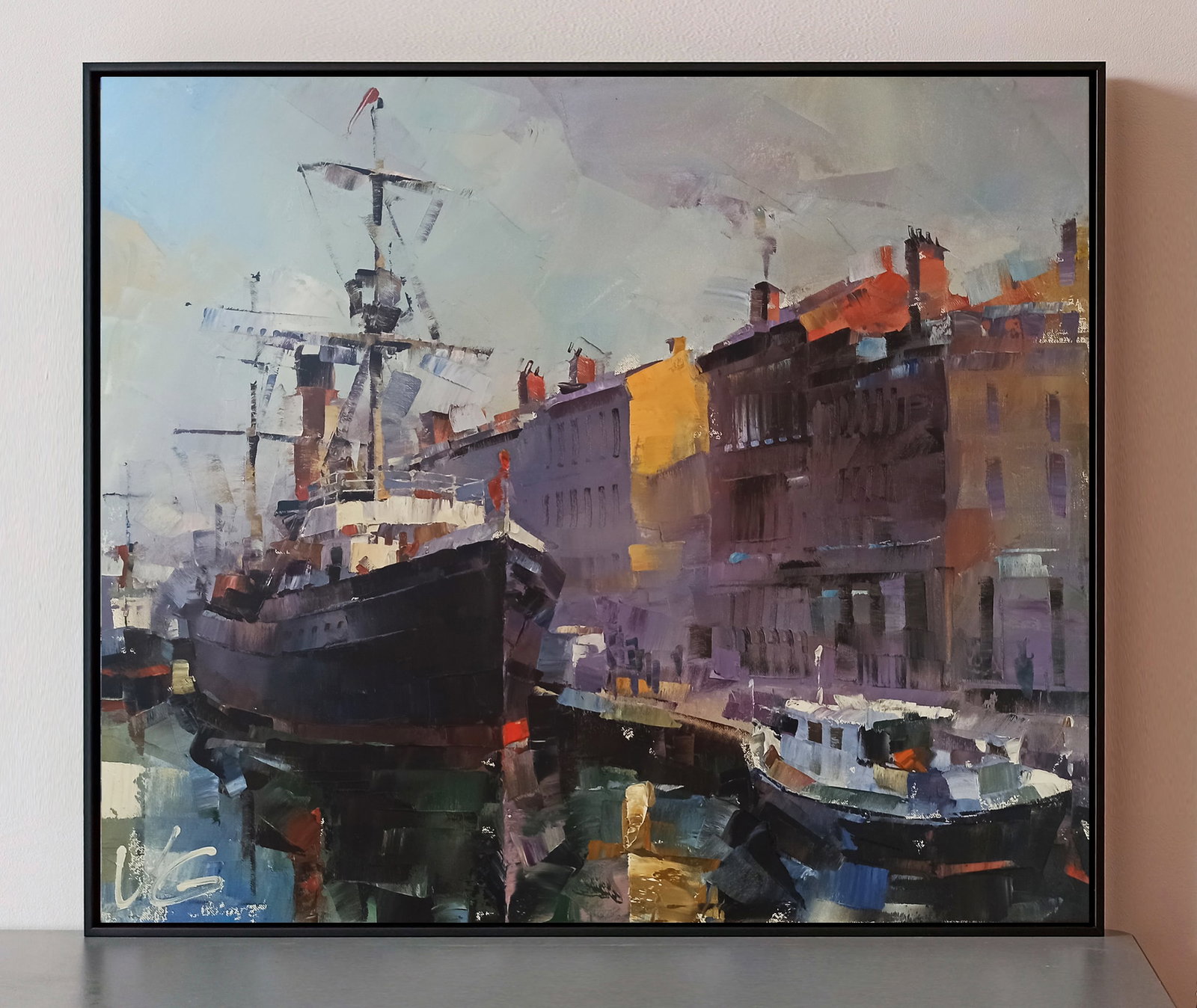 Oil painting Morning breath Volodymyr Gluhomanyuk - 2