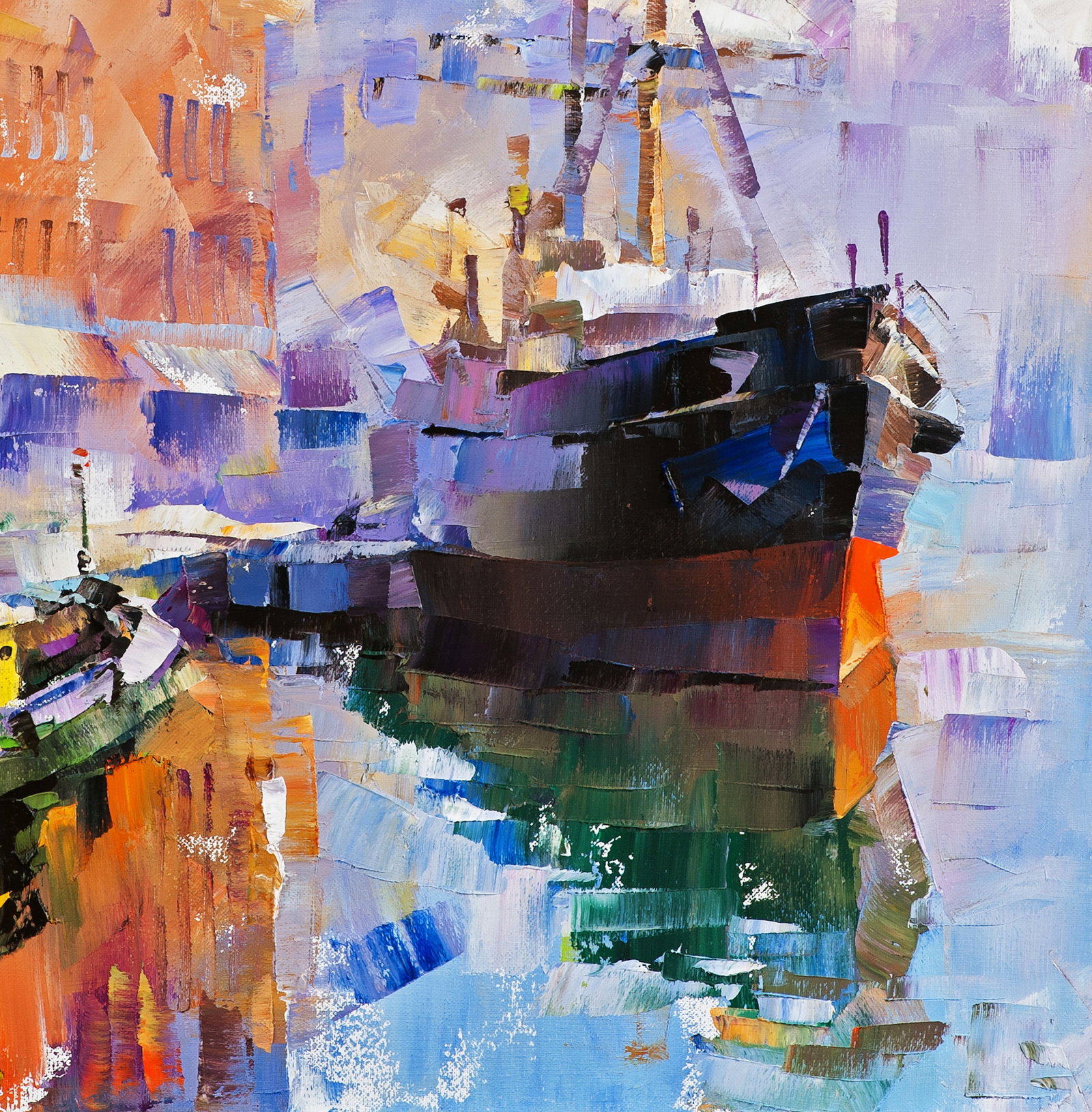 Oil painting Bliss Volodymyr Gluhomanyuk - 8