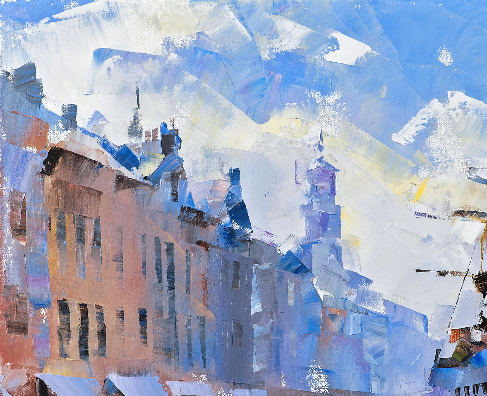 Oil painting Channel of calm Volodymyr Gluhomanyuk - 5