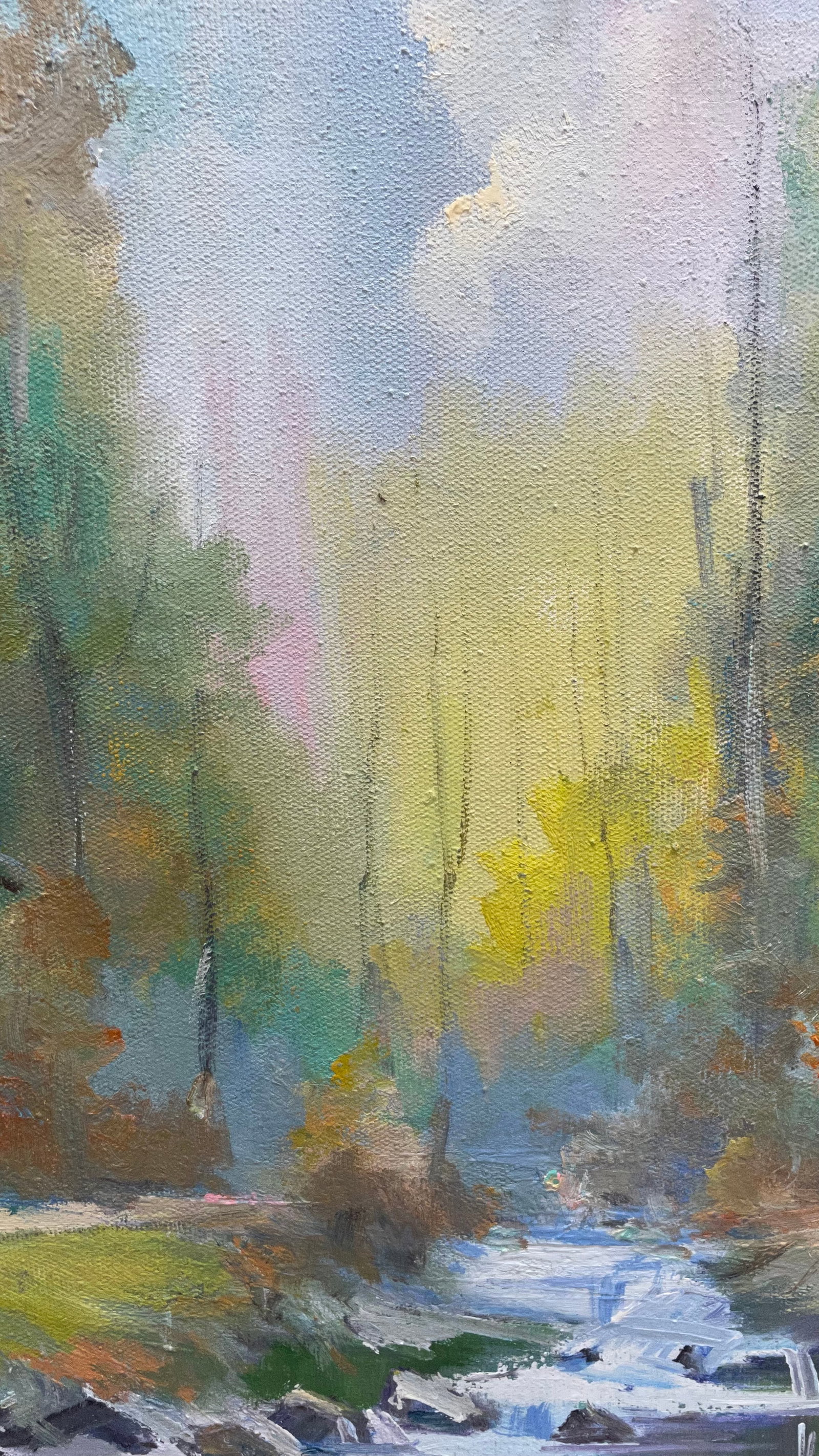 Oil painting Autumn morning Ivan Romanyuk - 3