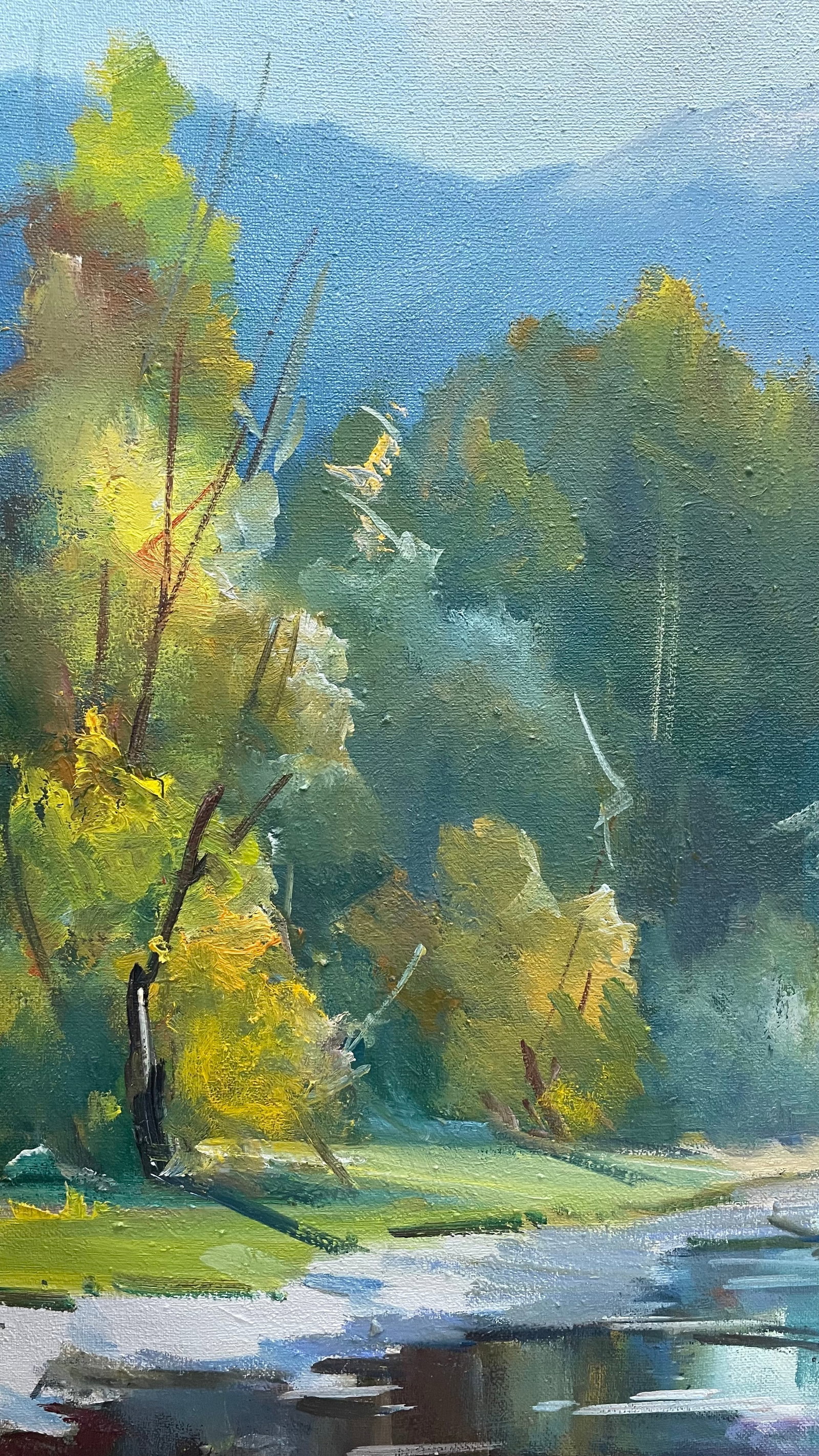 Oil painting Natural smog Ivan Romanyuk - 5