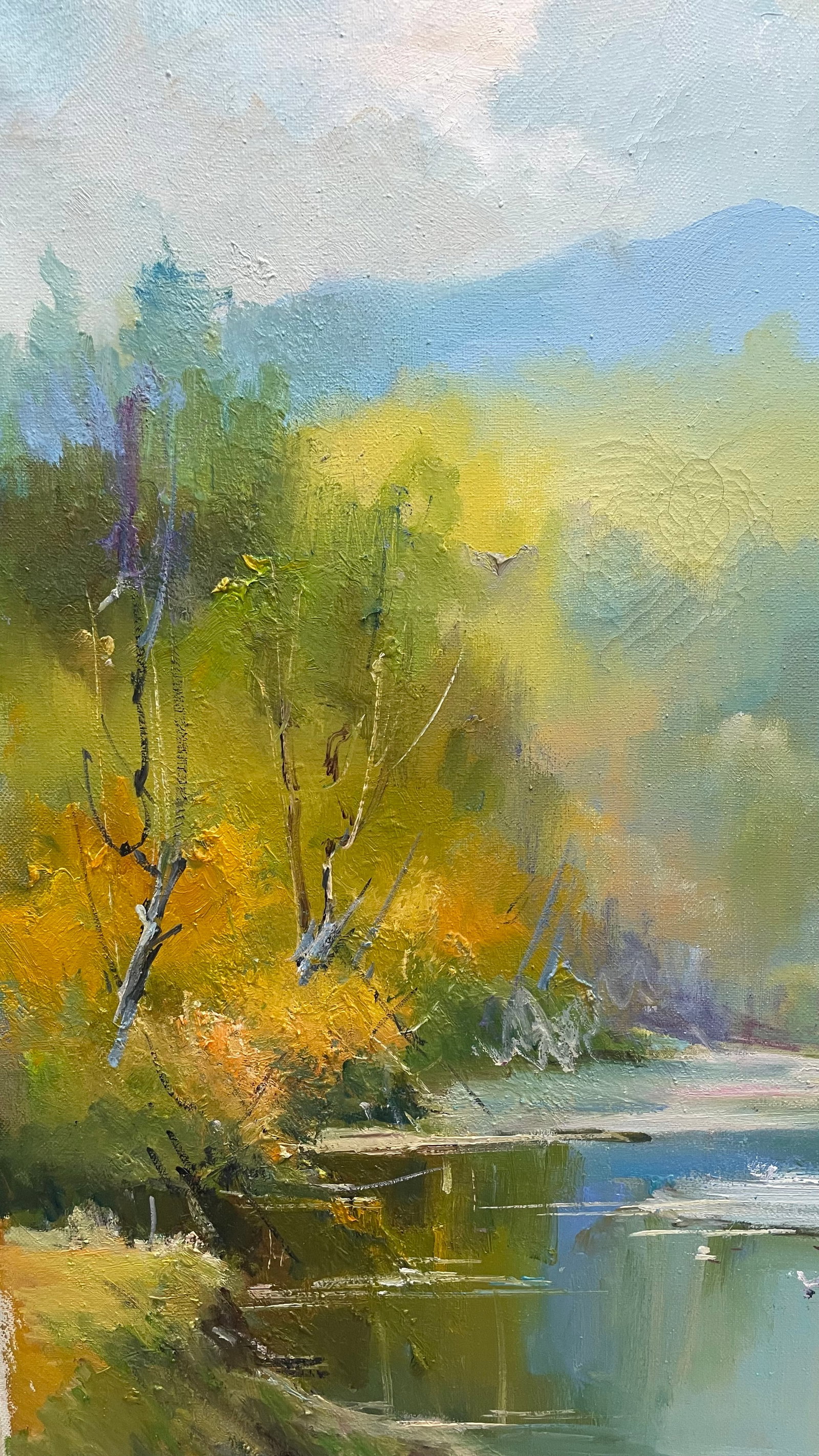 Oil painting Last warm Ivan Romanyuk - 2