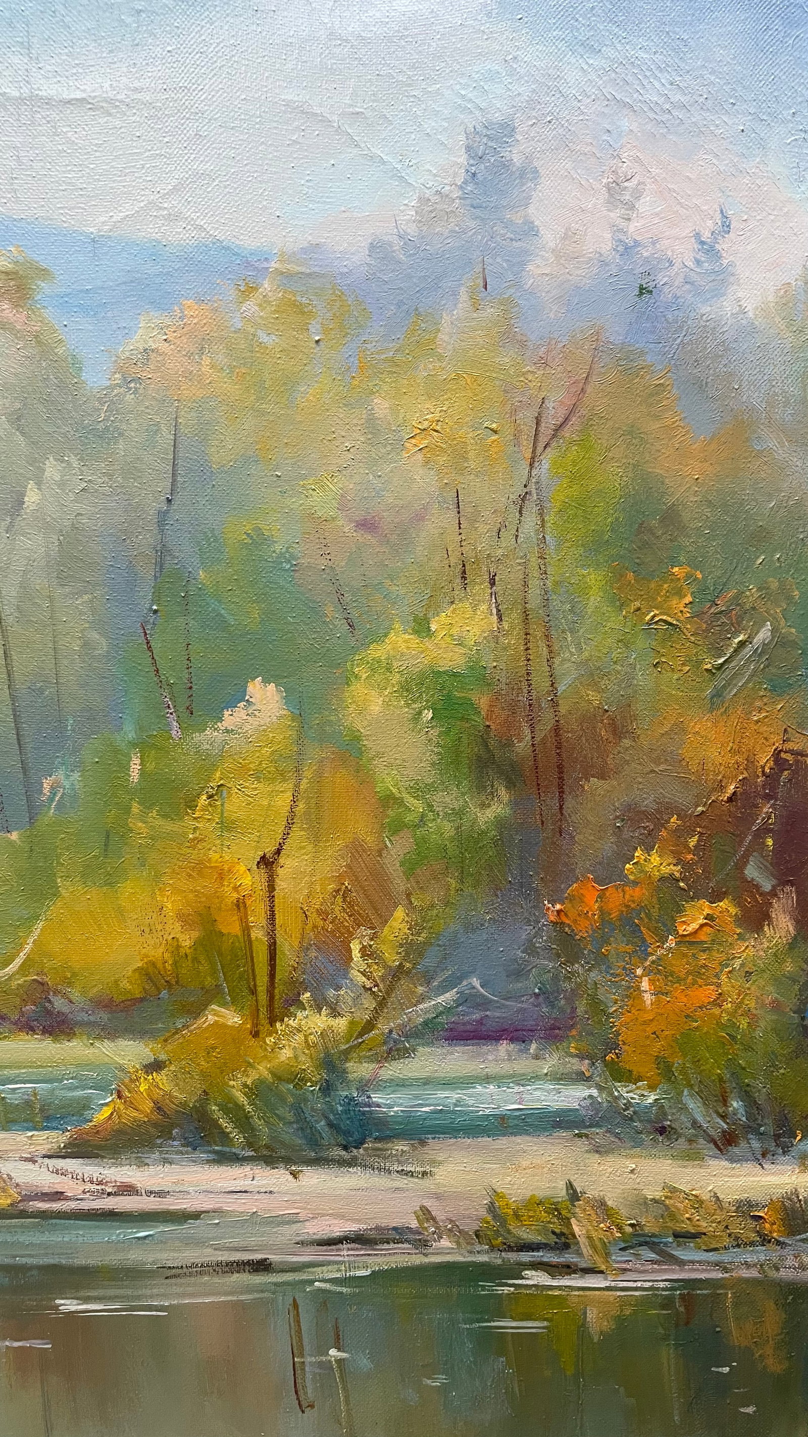 Oil painting Last warm Ivan Romanyuk - 4