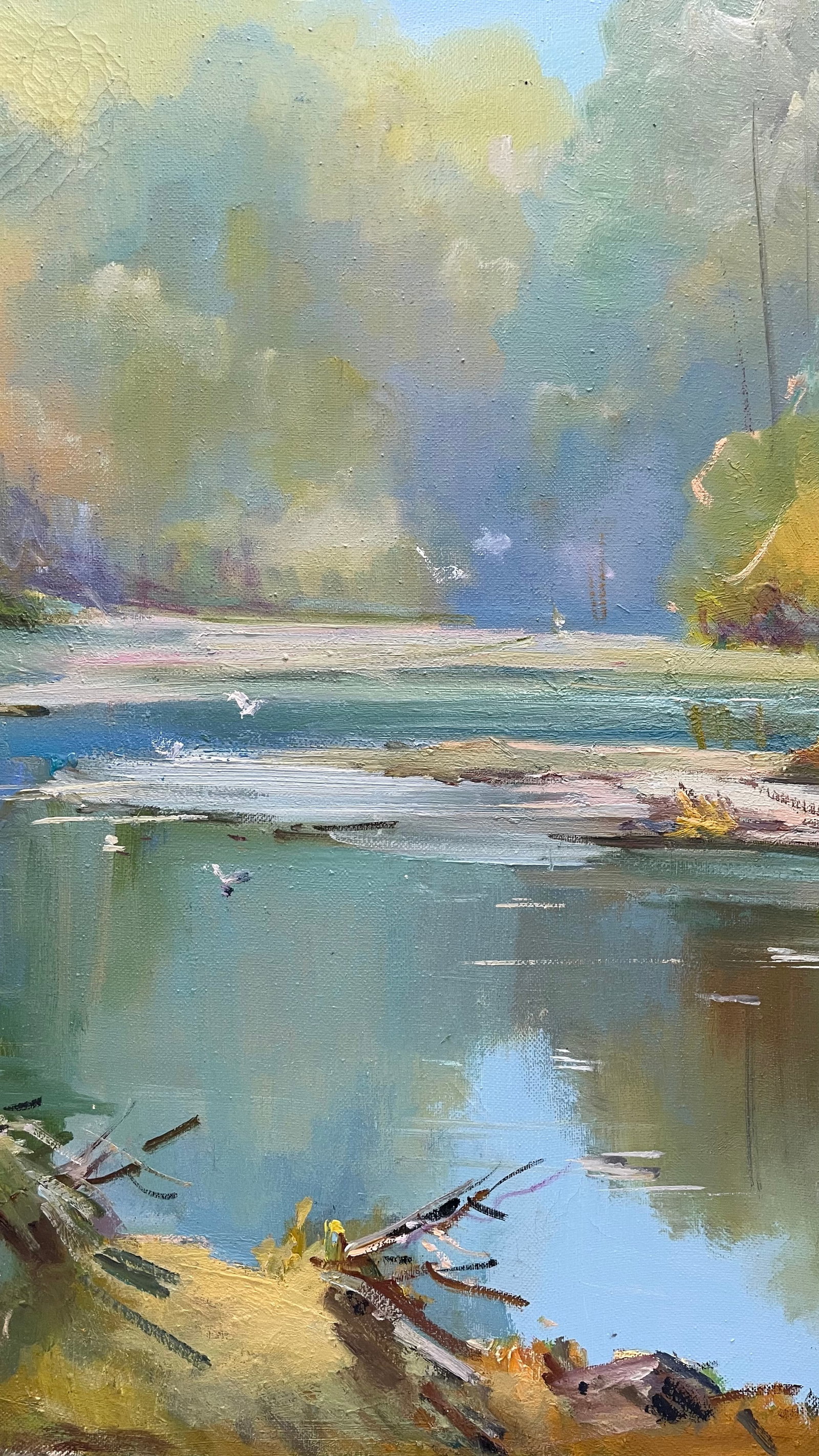 Oil painting Last warm Ivan Romanyuk - 6
