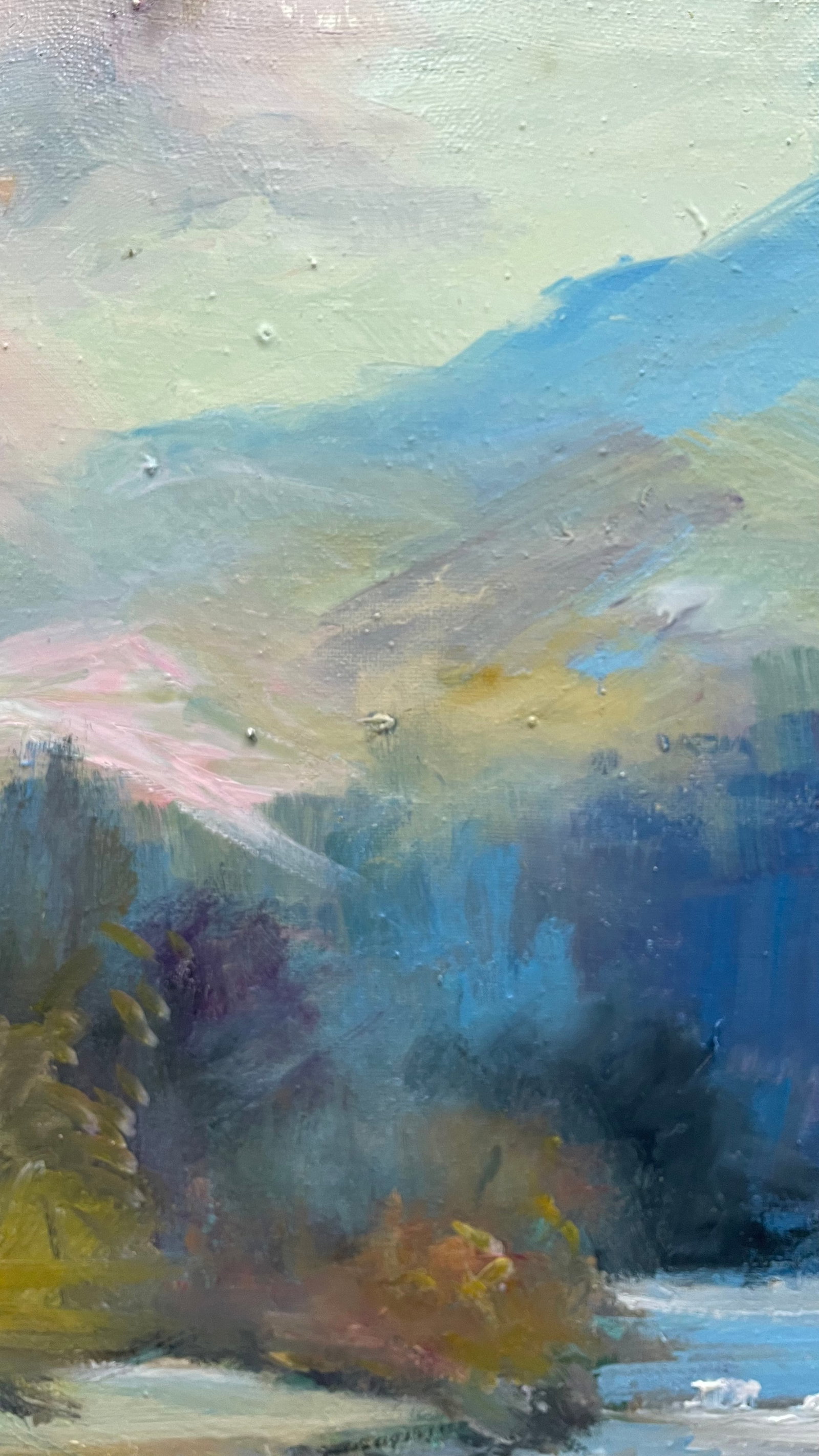 Oil painting Purple sky Ivan Romanyuk - 3