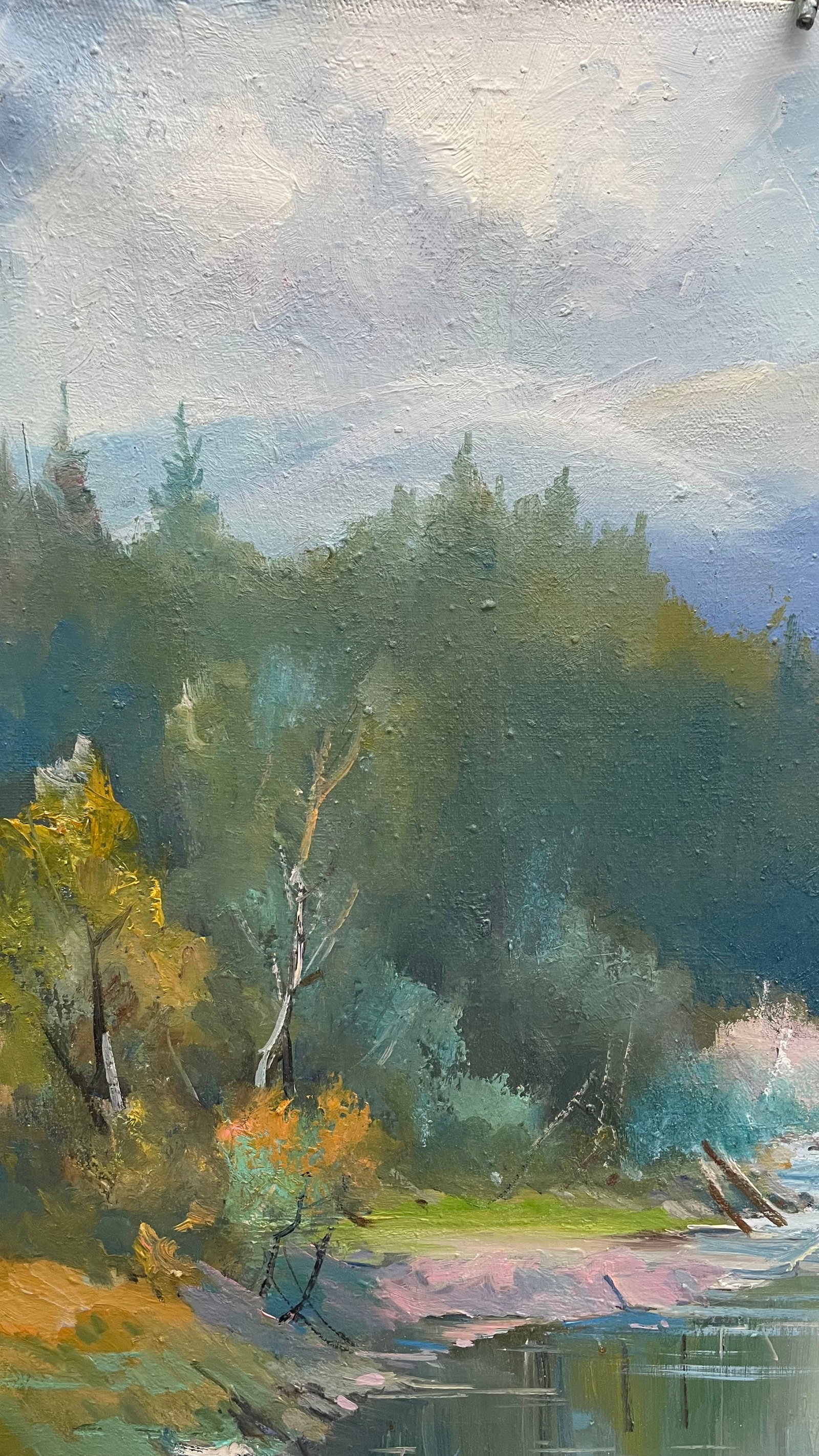 Oil painting Clouds Ivan Romanyuk - 2