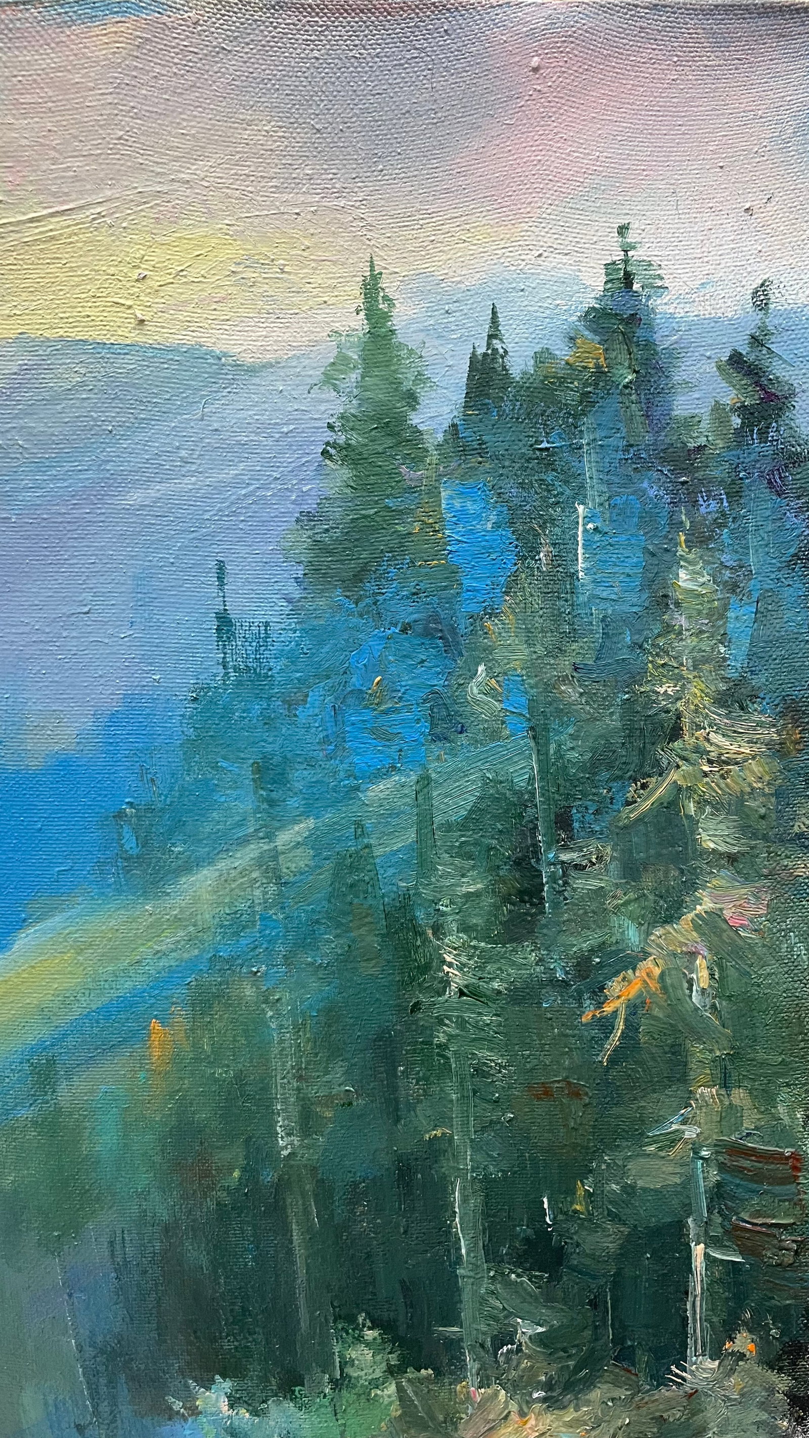 Oil painting Forest Ivan Romanyuk - 4
