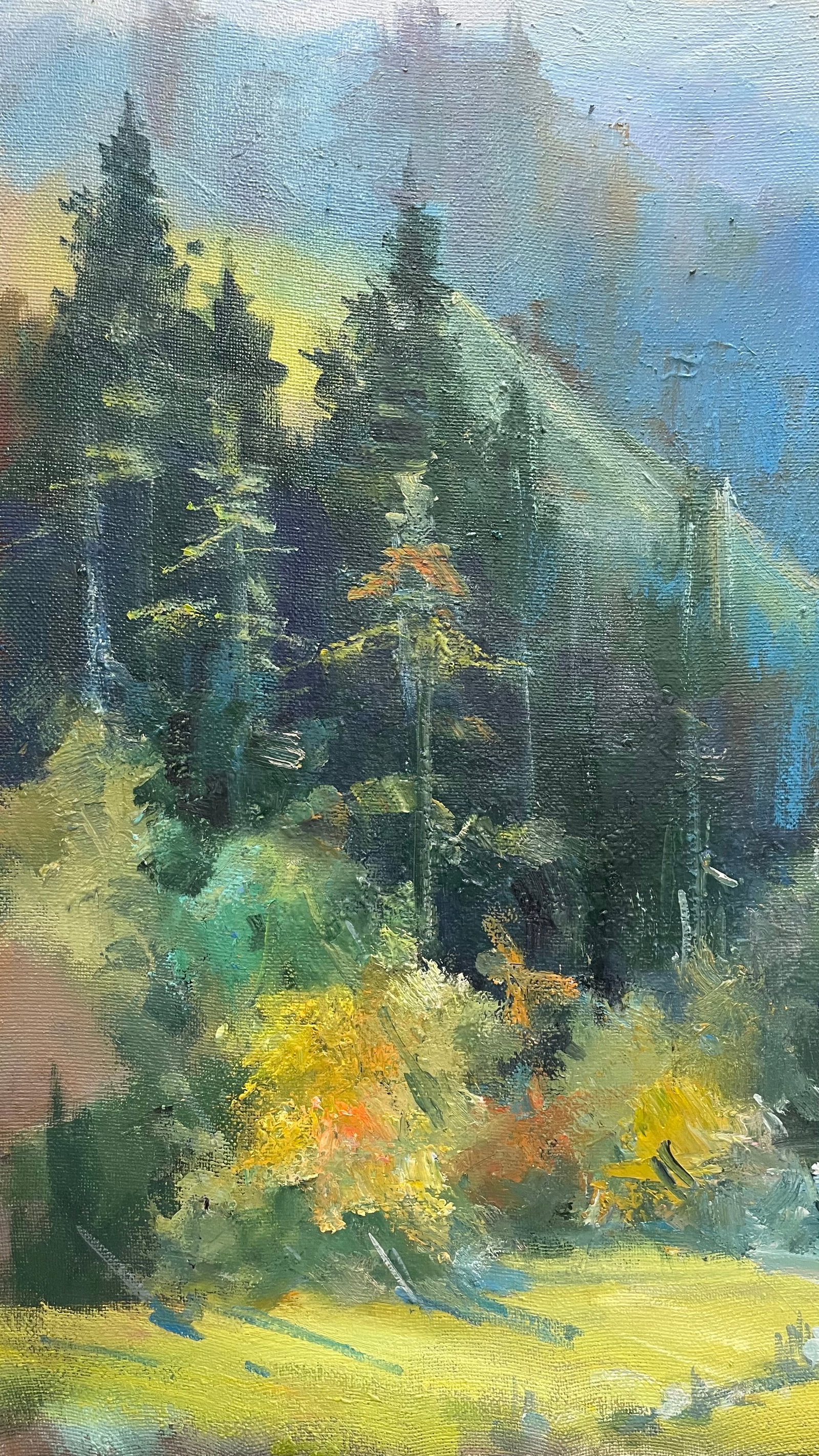 Oil painting Forest Ivan Romanyuk - 5