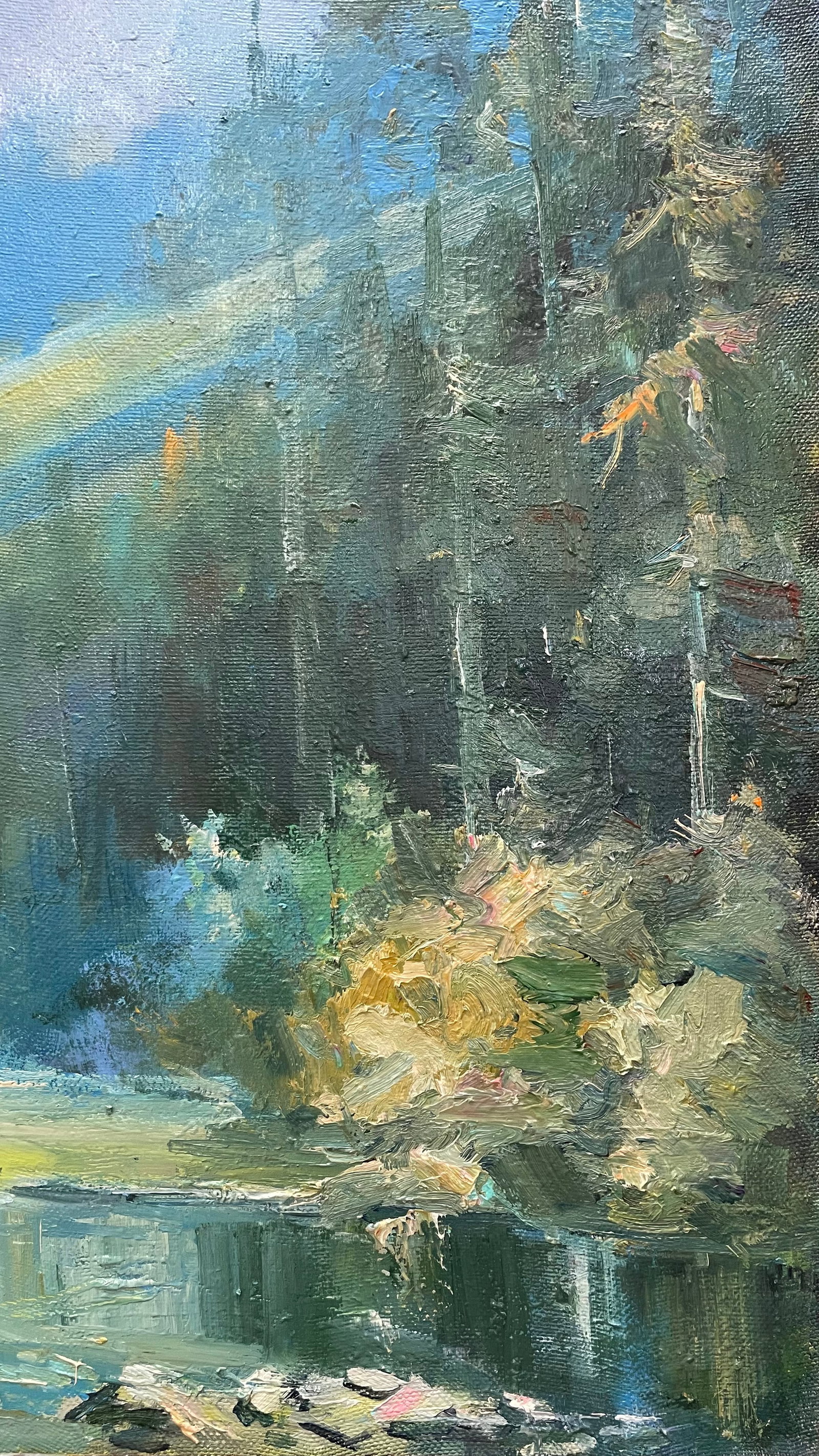 Oil painting Forest Ivan Romanyuk - 7