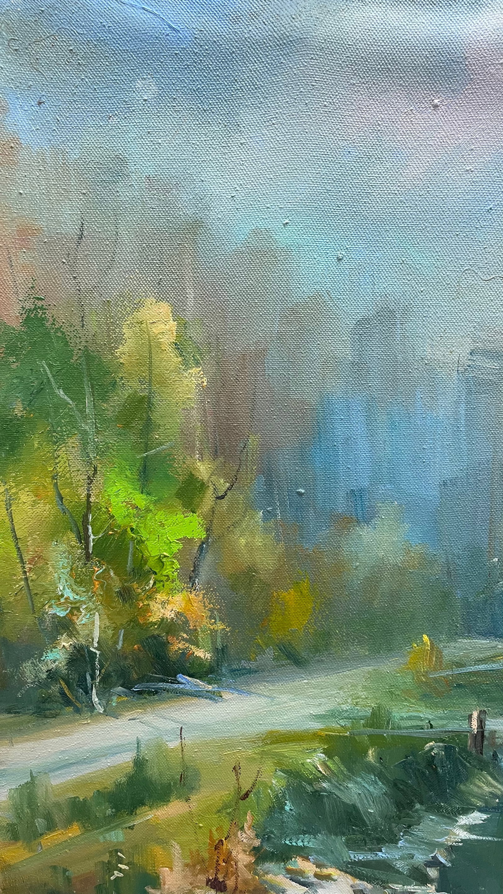 Oil painting Bridge Ivan Romanyuk - 2