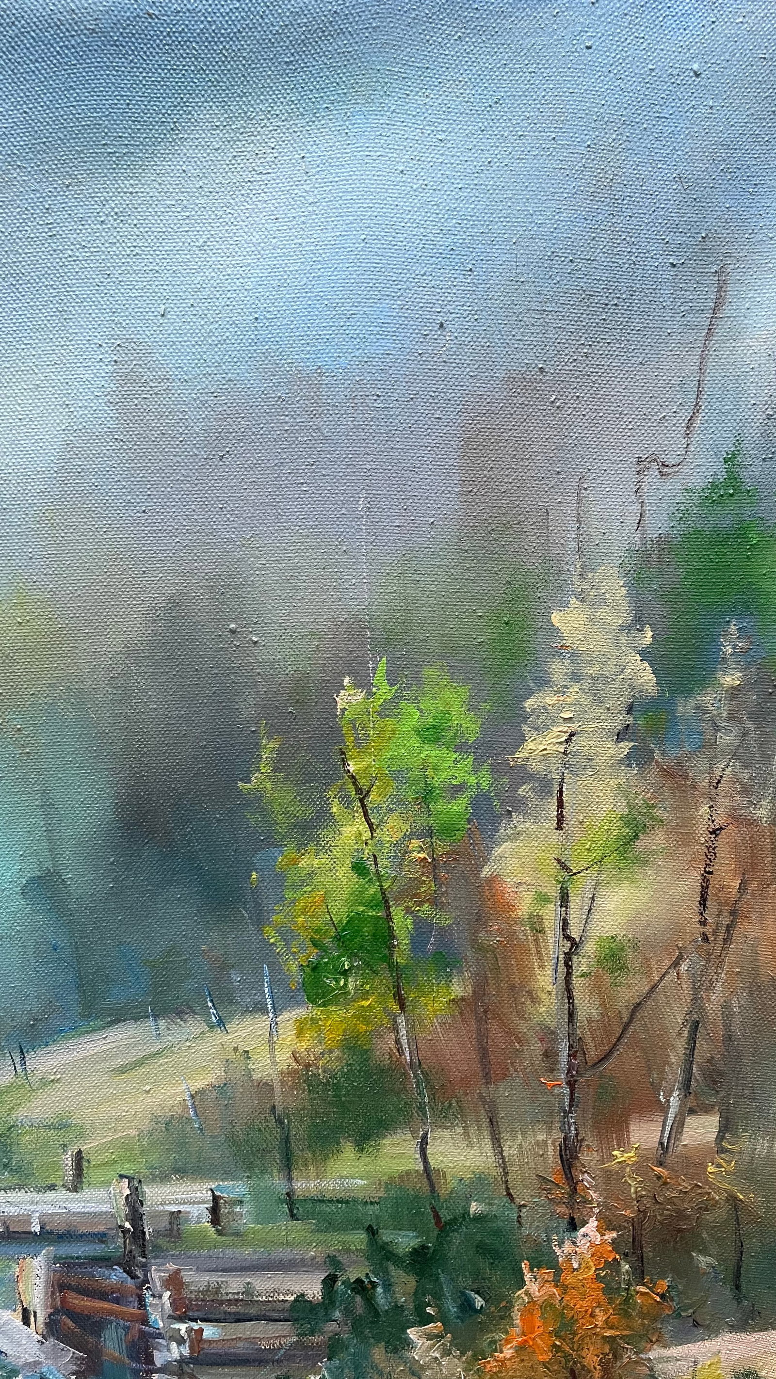 Oil painting Bridge Ivan Romanyuk - 4