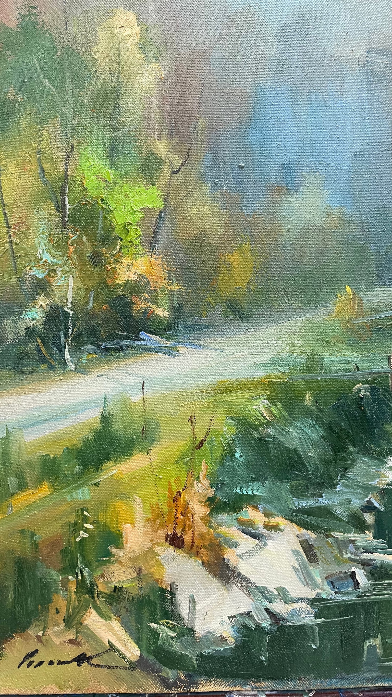 Oil painting Bridge Ivan Romanyuk - 5