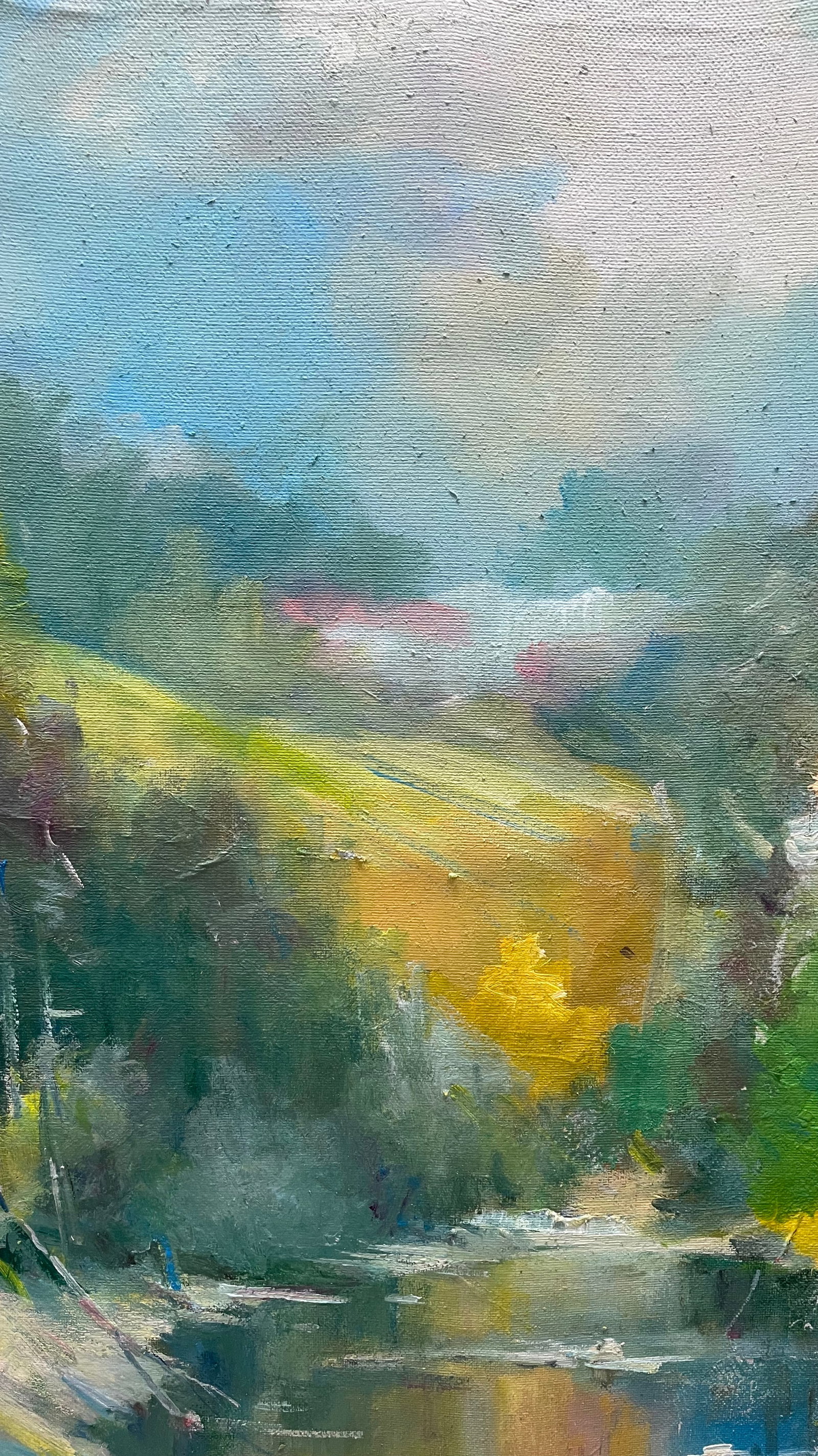 Oil painting Downsteam Ivan Romanyuk - 3