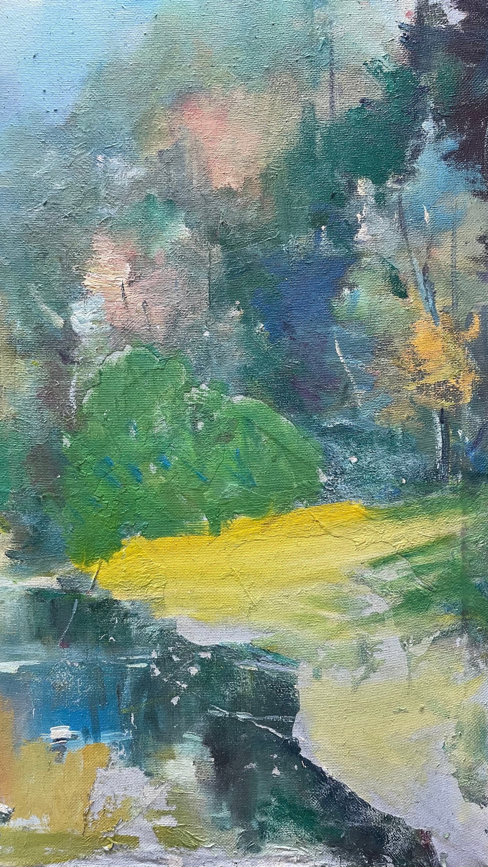 Oil painting Downsteam Ivan Romanyuk - 7