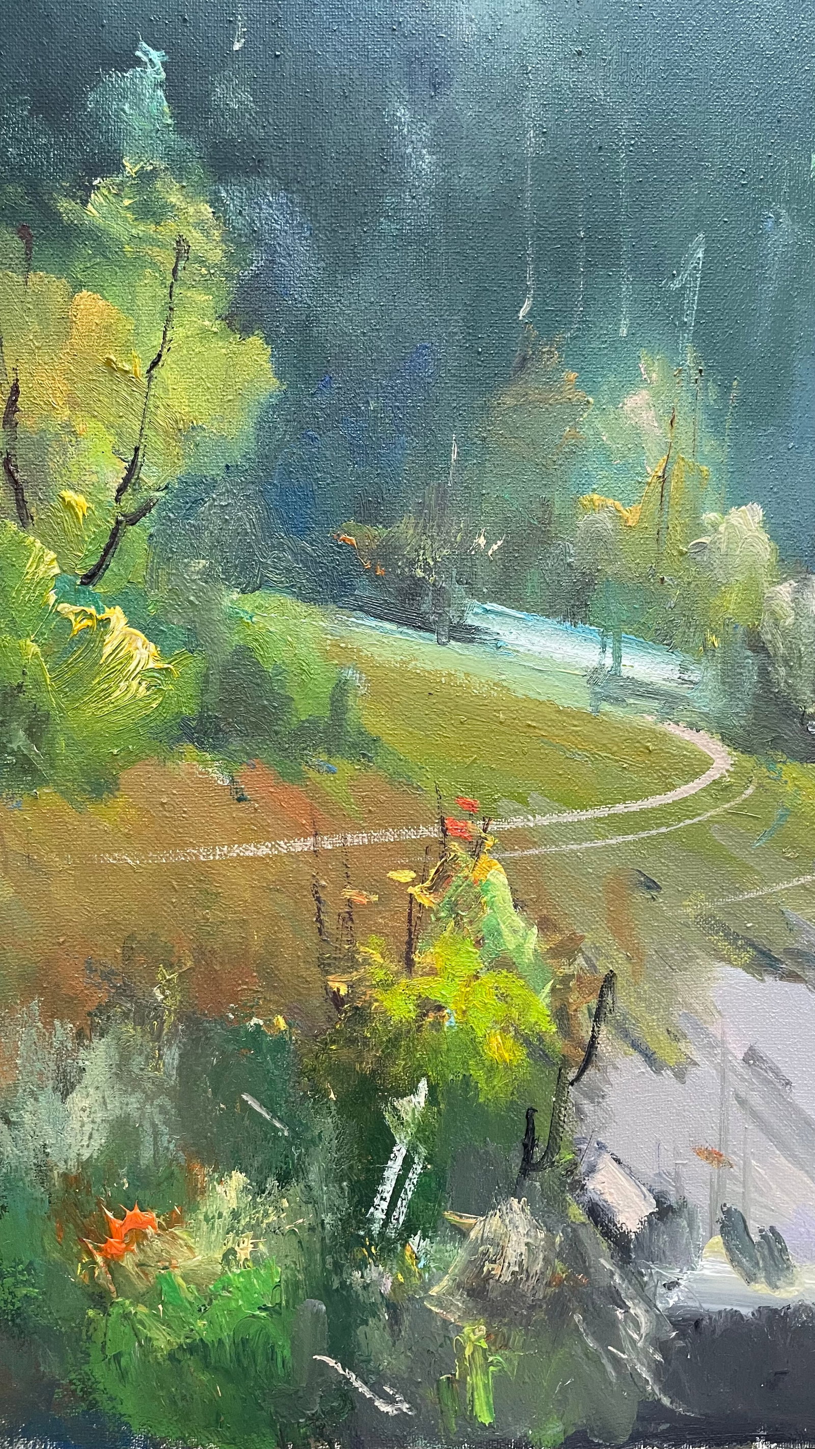 Oil painting River Ivan Romanyuk - 2