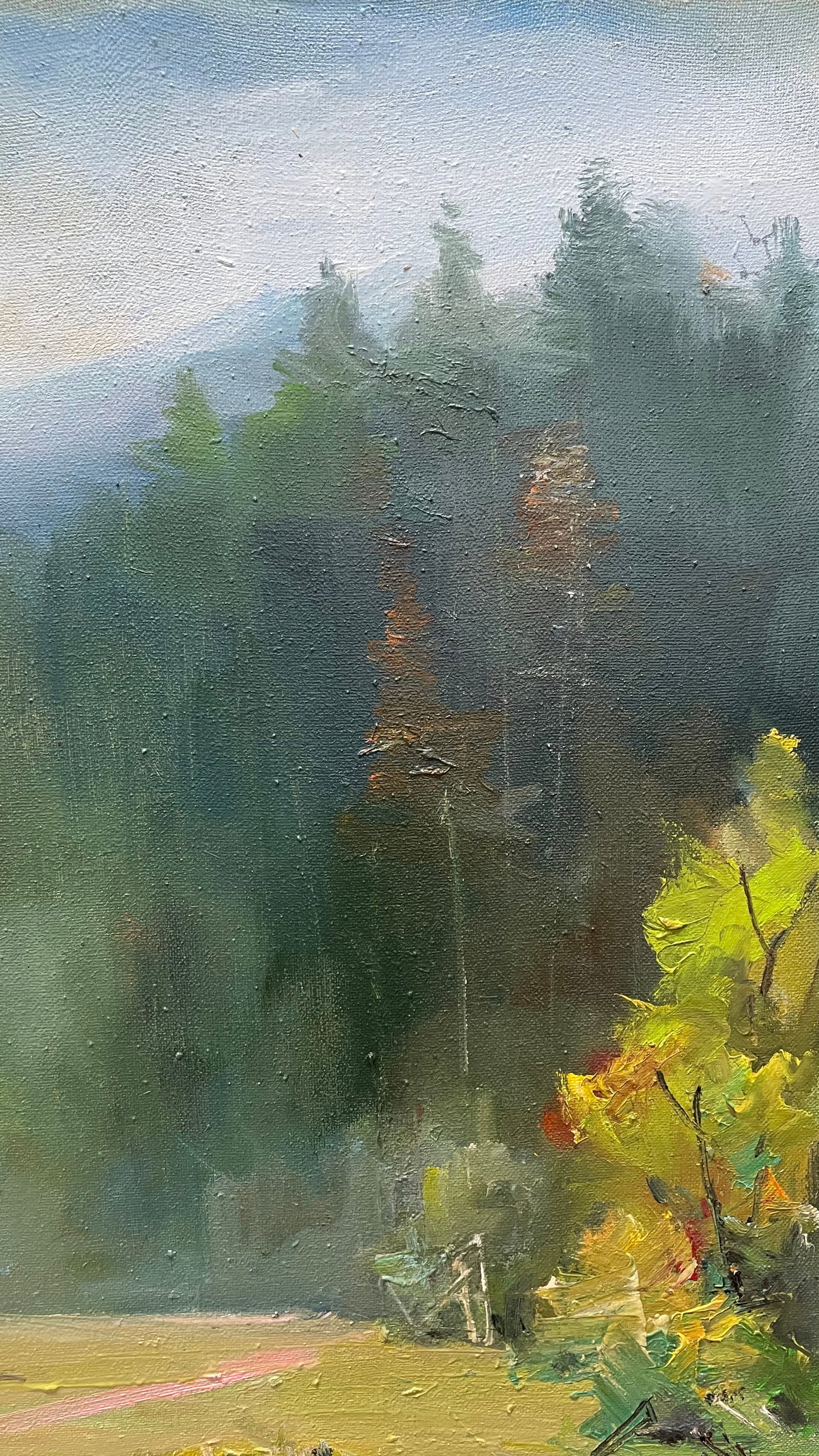 Oil painting River Ivan Romanyuk - 7
