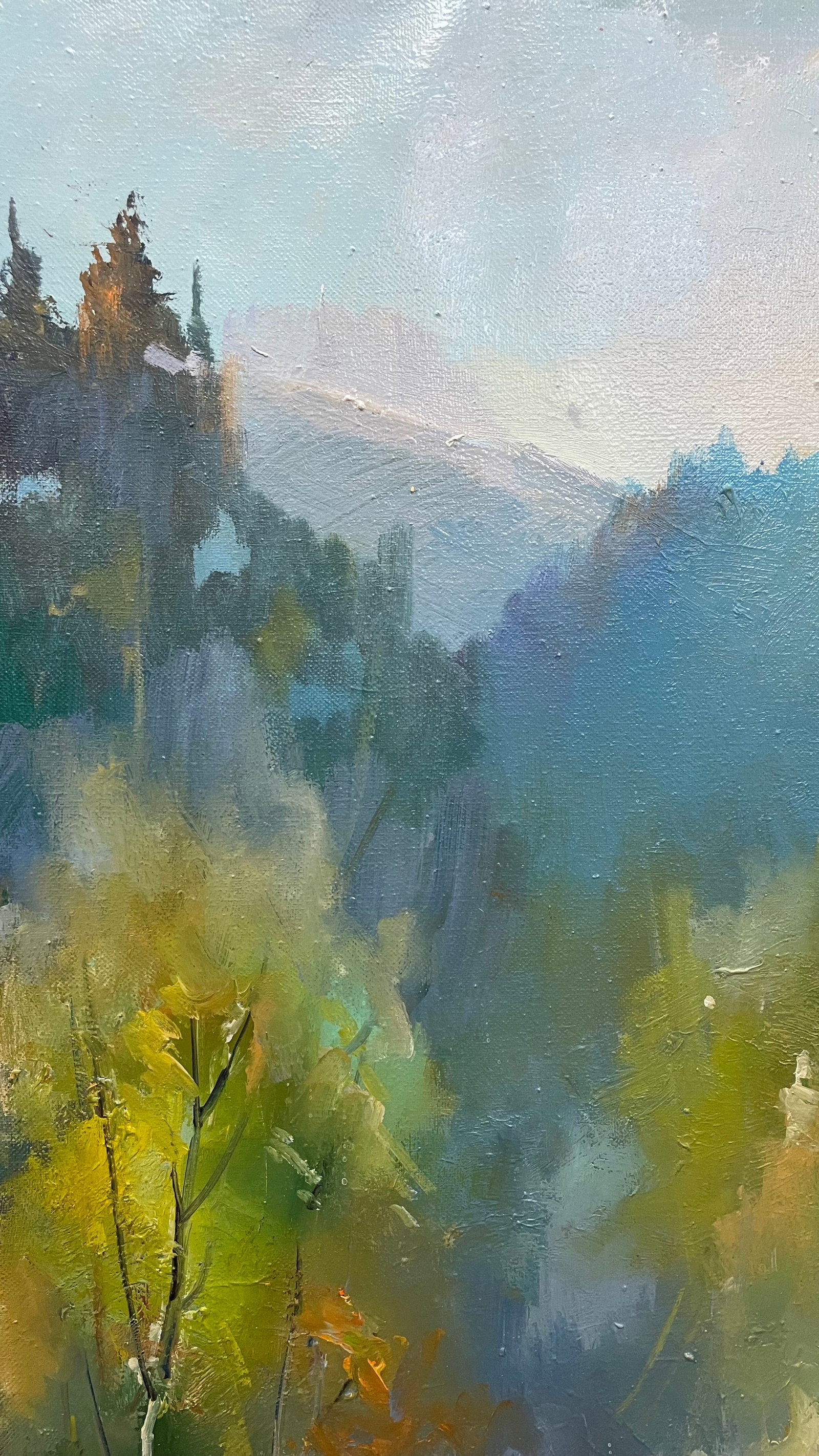 Oil painting River Ivan Romanyuk - 5