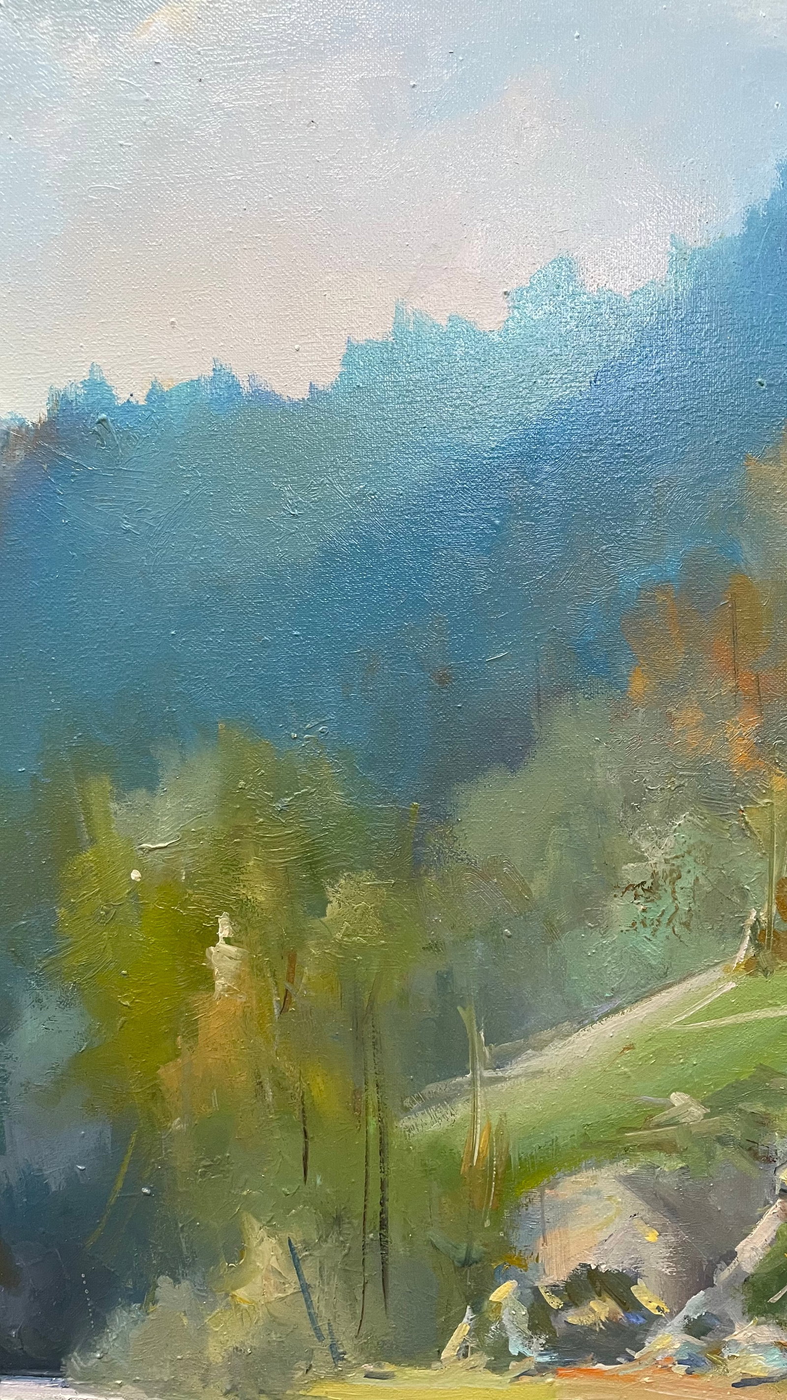 Oil painting River Ivan Romanyuk - 6