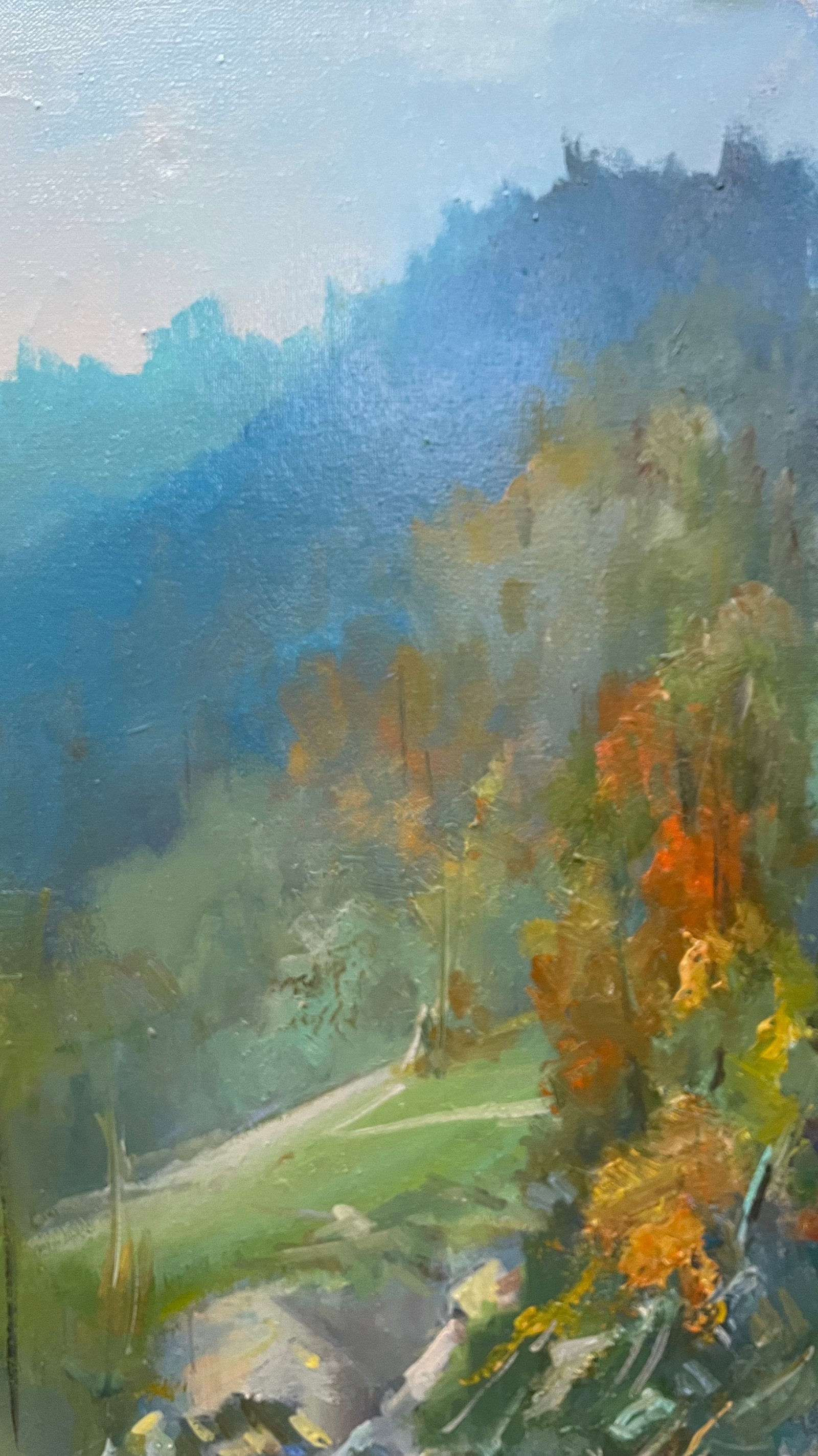 Oil painting River Ivan Romanyuk - 7