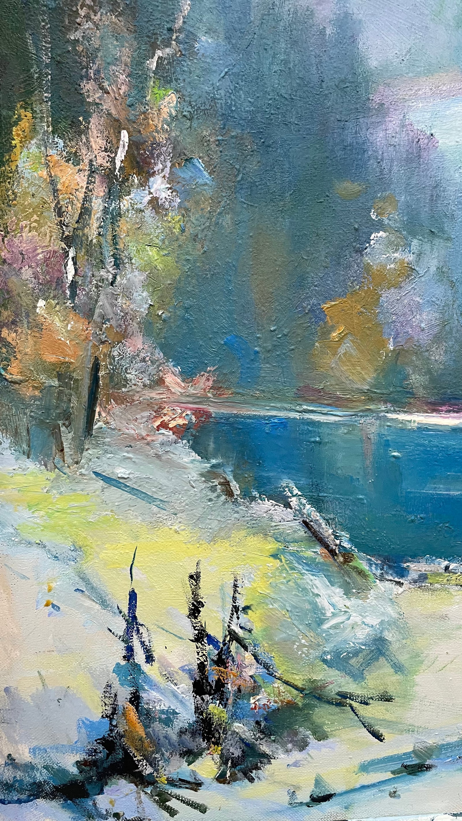 Oil painting Winter Ivan Romanyuk - 6