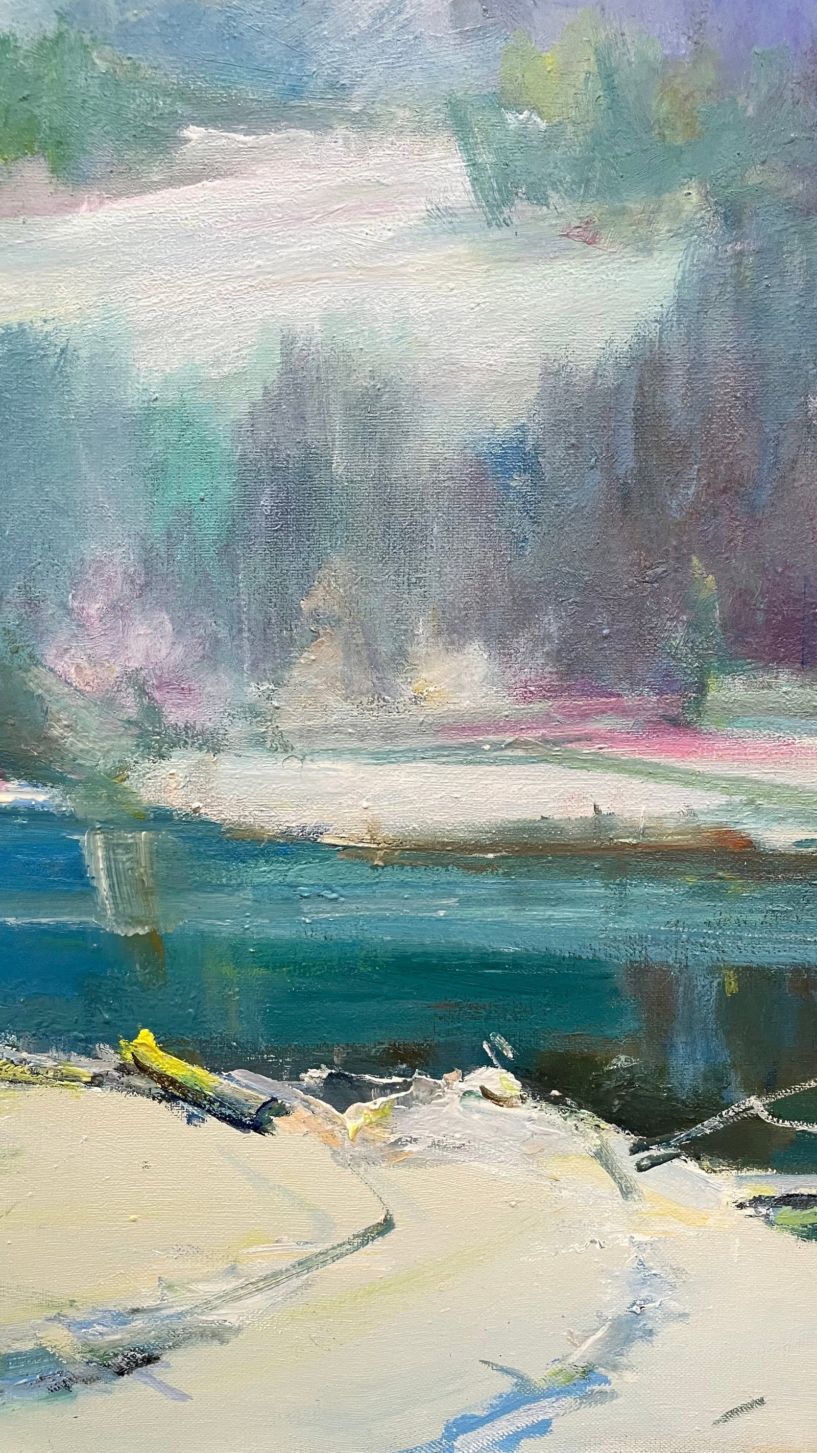 Oil painting Winter Ivan Romanyuk - 7