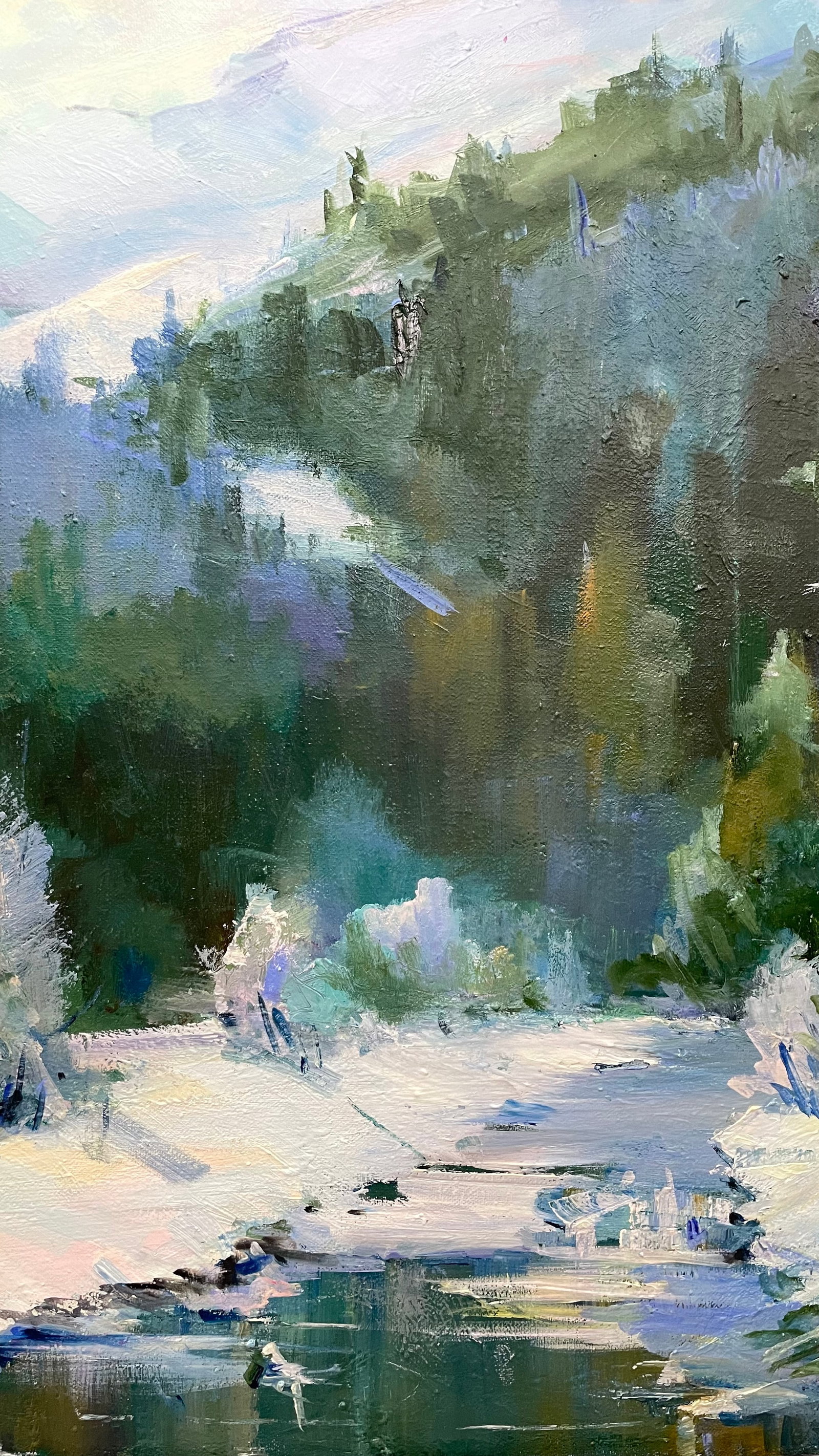 Oil painting Deep winter Ivan Romanyuk - 7