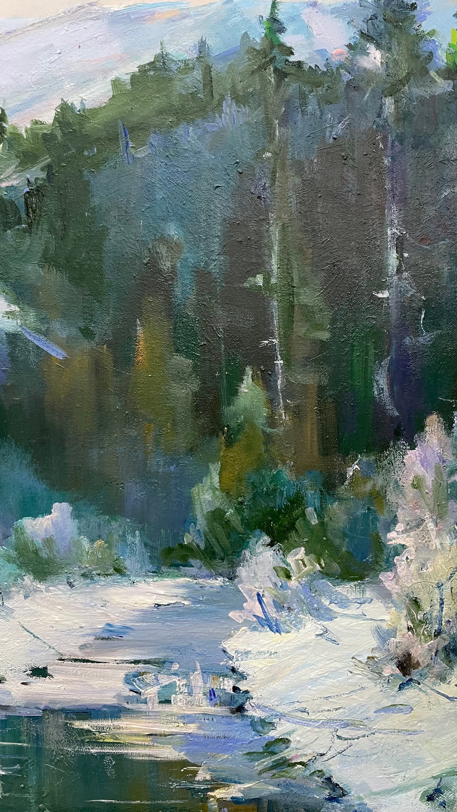 Oil painting Deep winter Ivan Romanyuk - 8