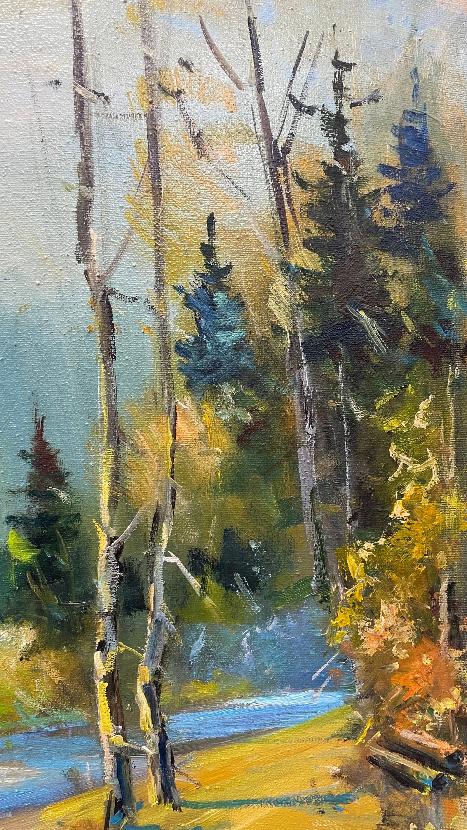 Oil painting Spring Ivan Romanyuk - 4