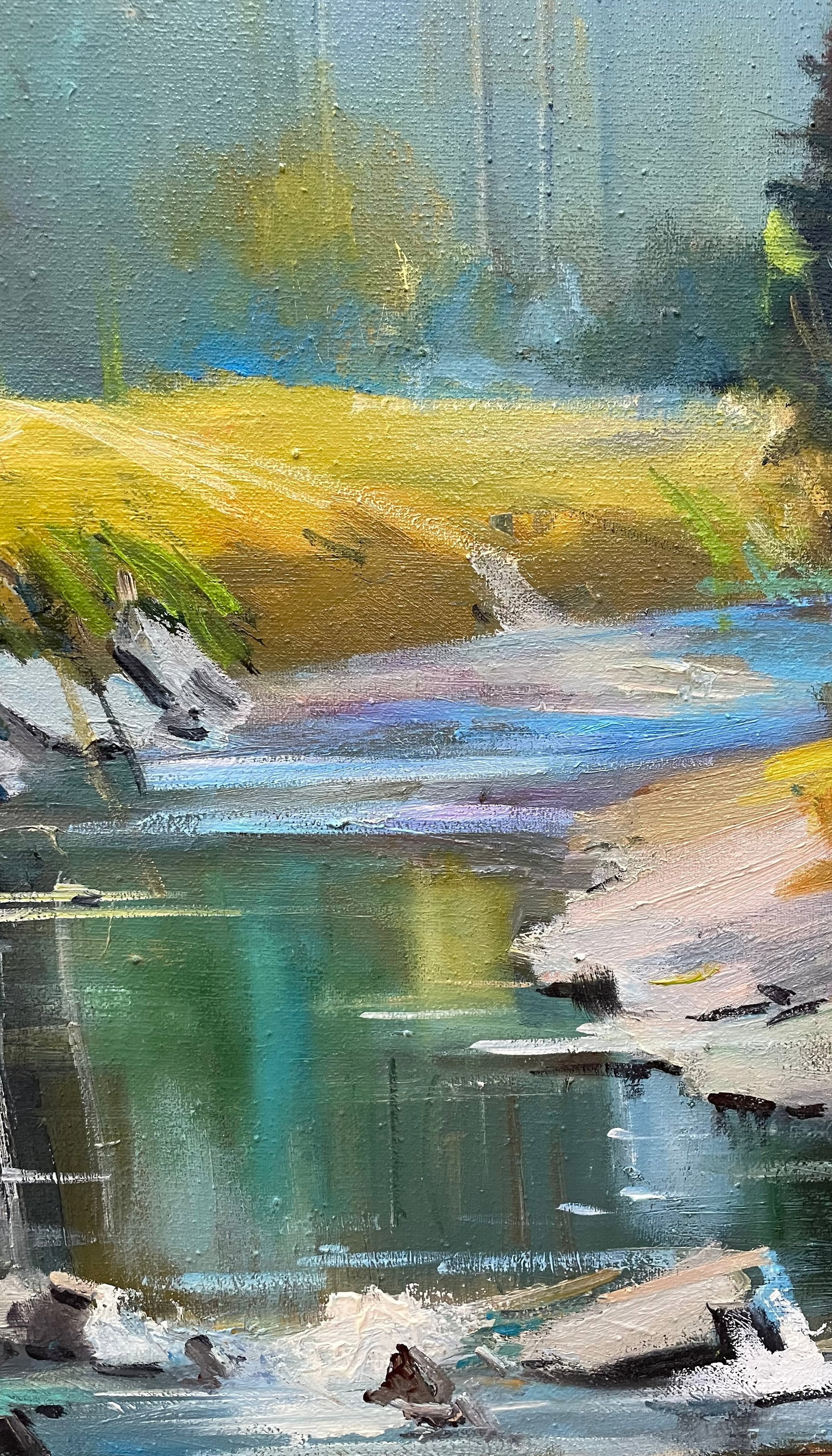 Oil painting Spring Ivan Romanyuk - 6