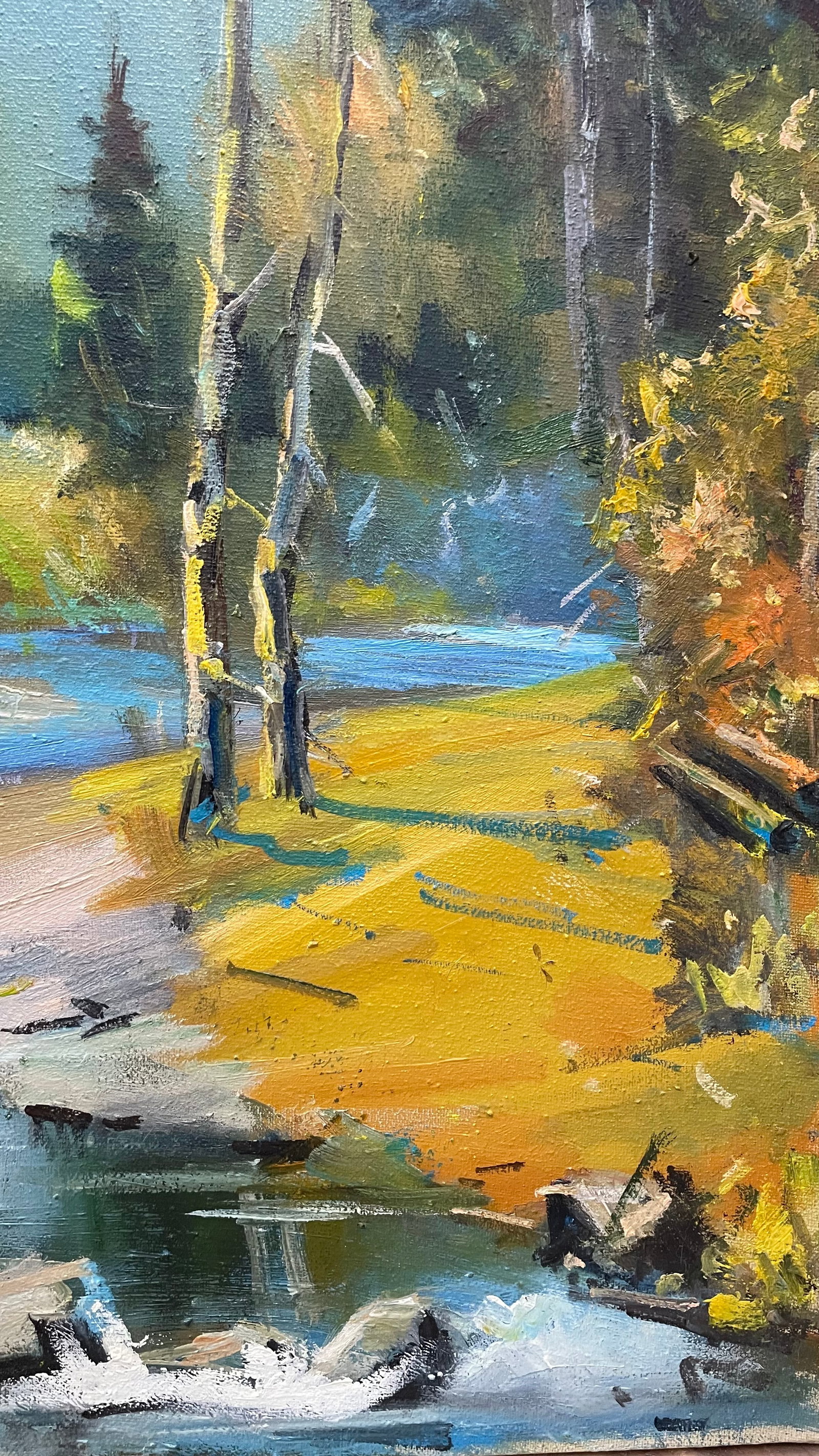 Oil painting Spring Ivan Romanyuk - 7