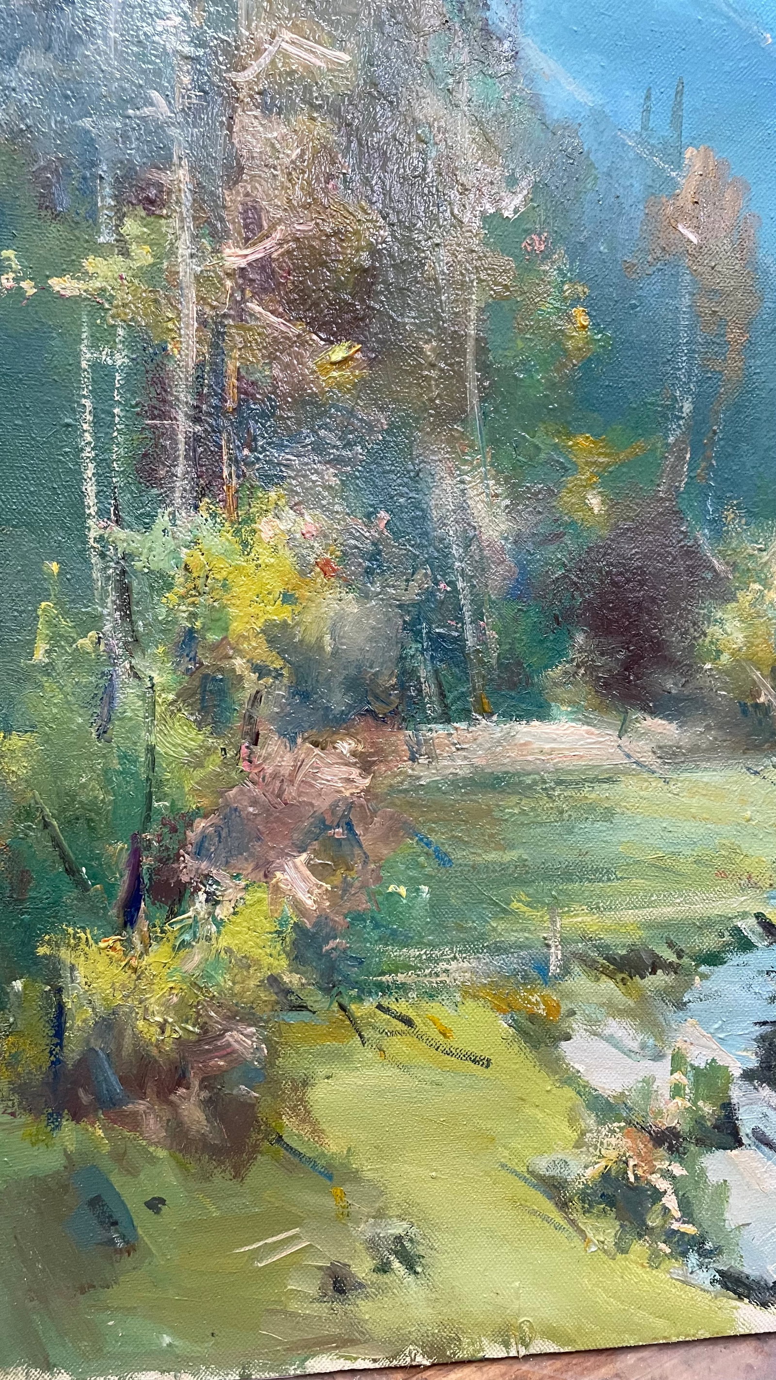 Oil painting Bright day Ivan Romanyuk - 5