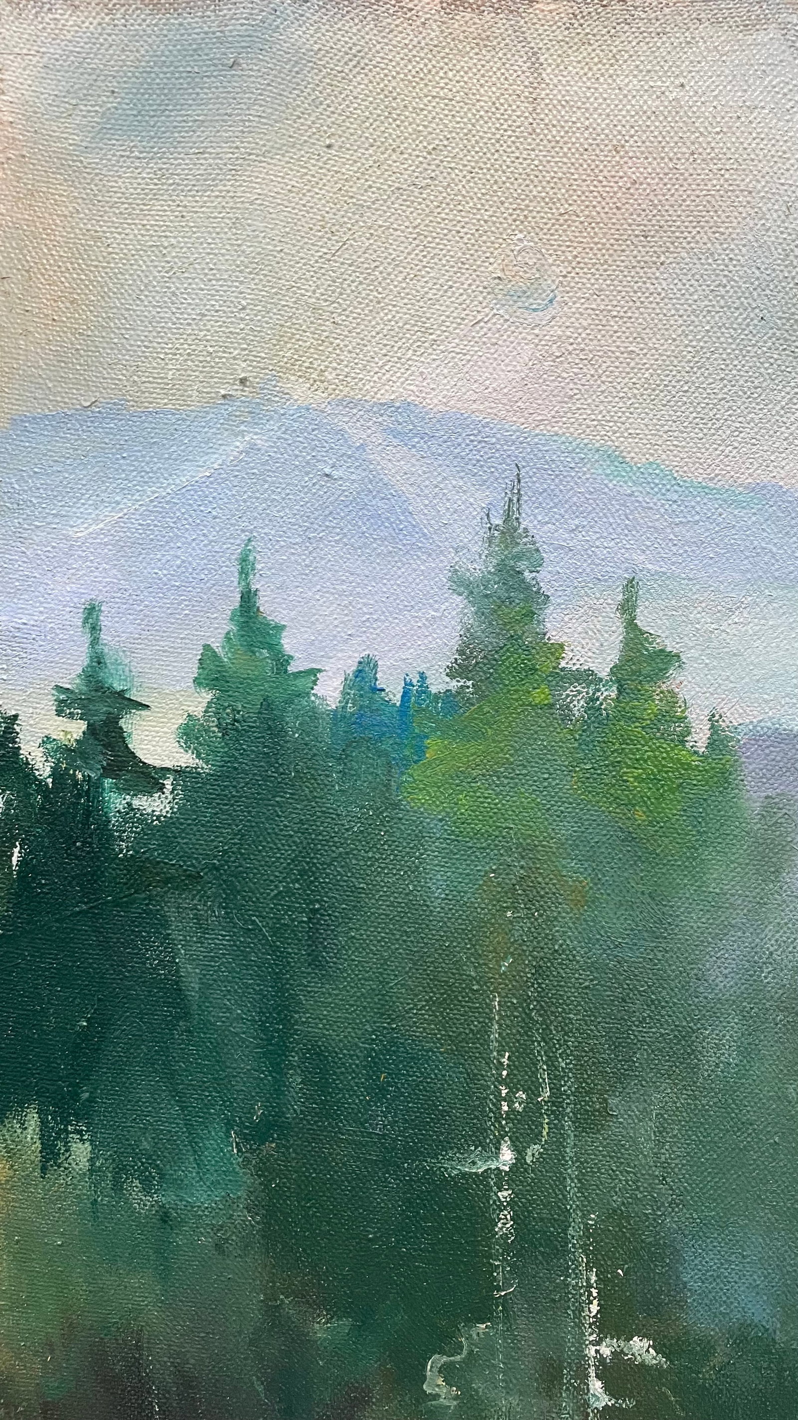 Oil painting Hoverla Ivan Romanyuk - 2