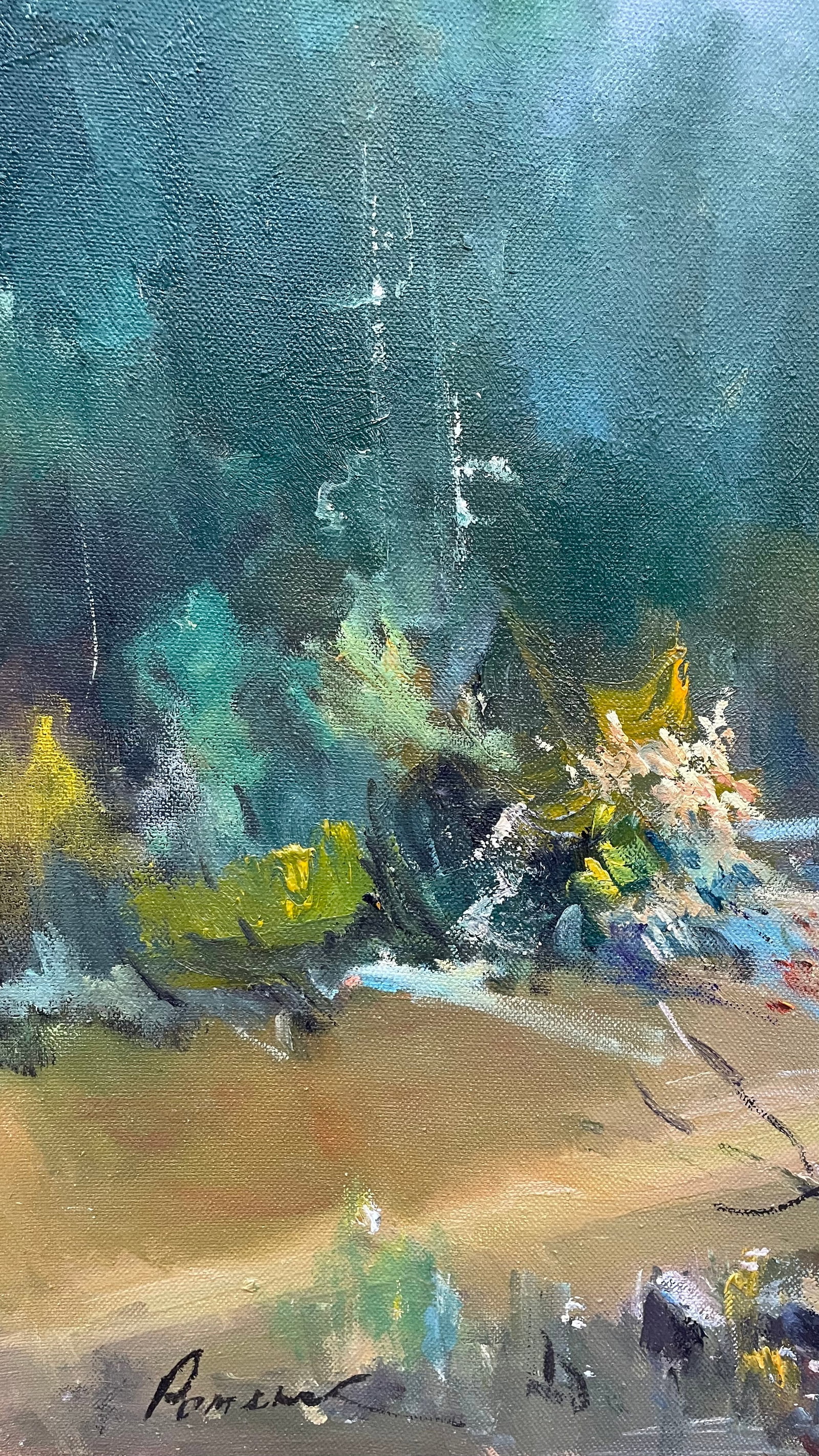 Oil painting Hoverla Ivan Romanyuk - 5